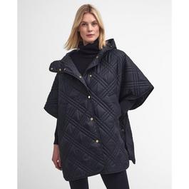 Barbour Astor Quilted Cape