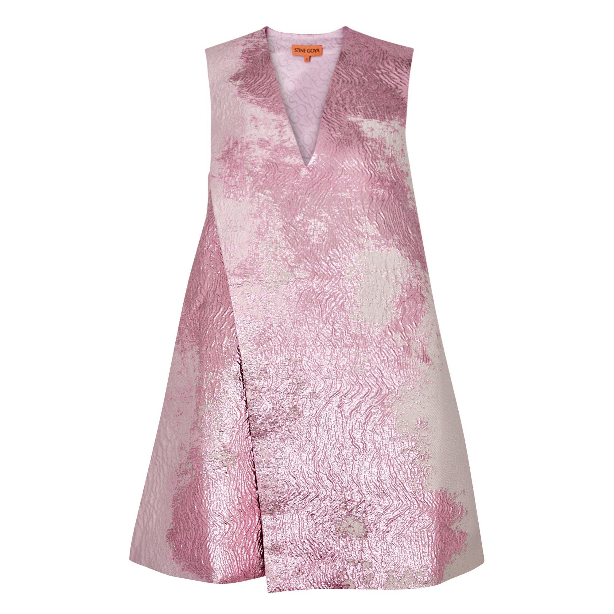 LIGHT PINK - Stine Goya - SD SL TAMAR JACQUARD SHORT DRS - 1