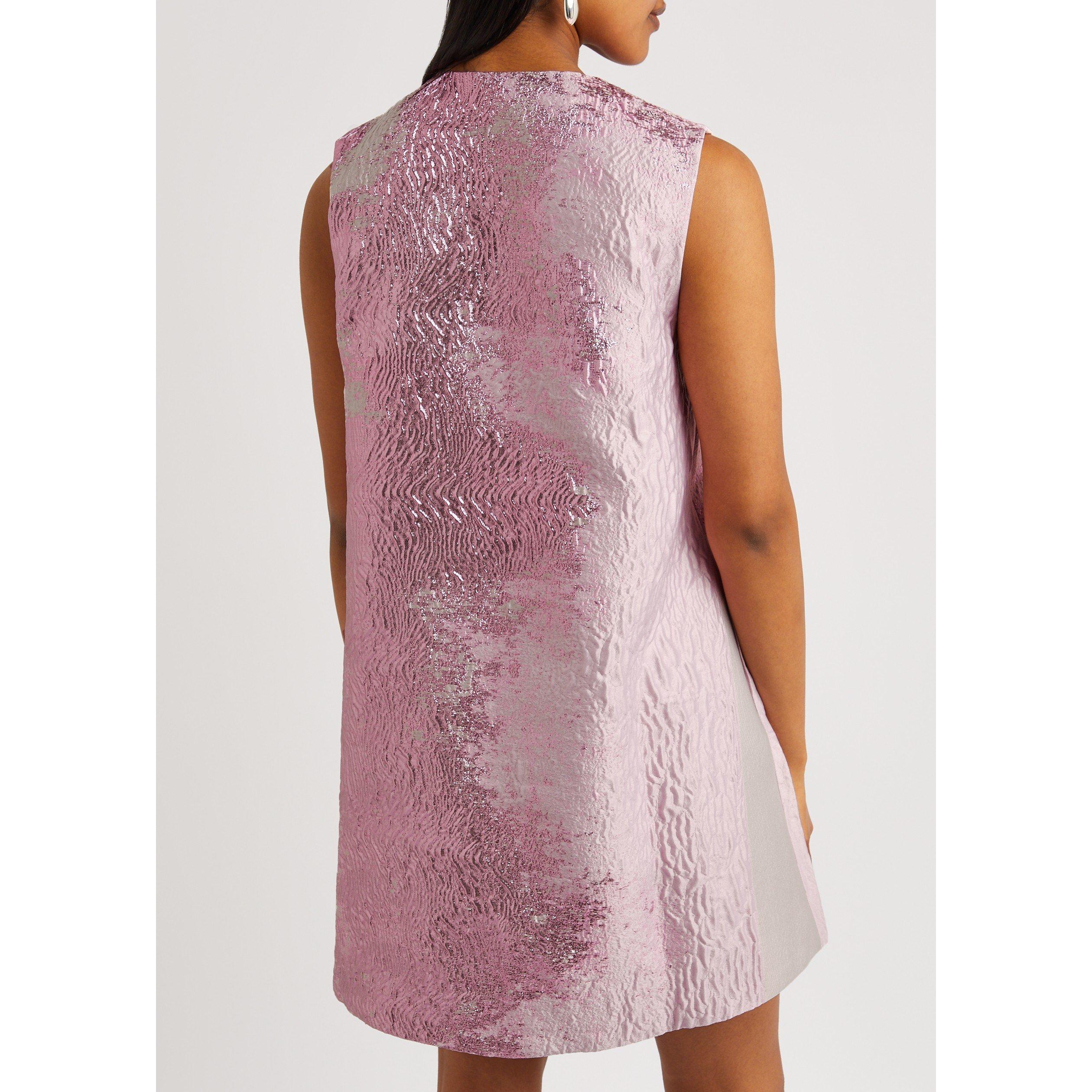 LIGHT PINK - Stine Goya - SD SL TAMAR JACQUARD SHORT DRS - 3