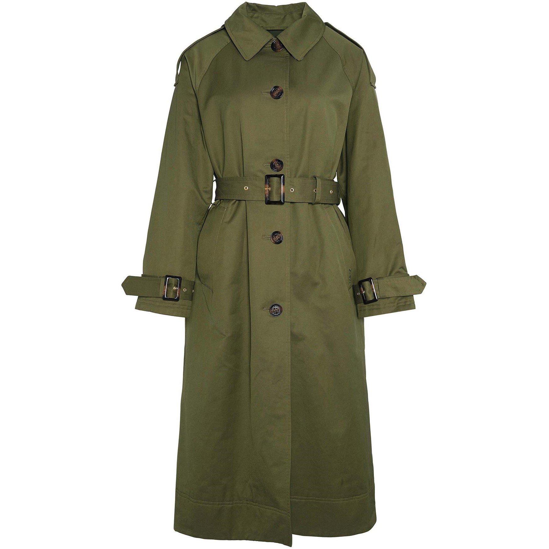 Moss/Ancient - Barbour - Women's Marie Showerproof Trench Coat - 9