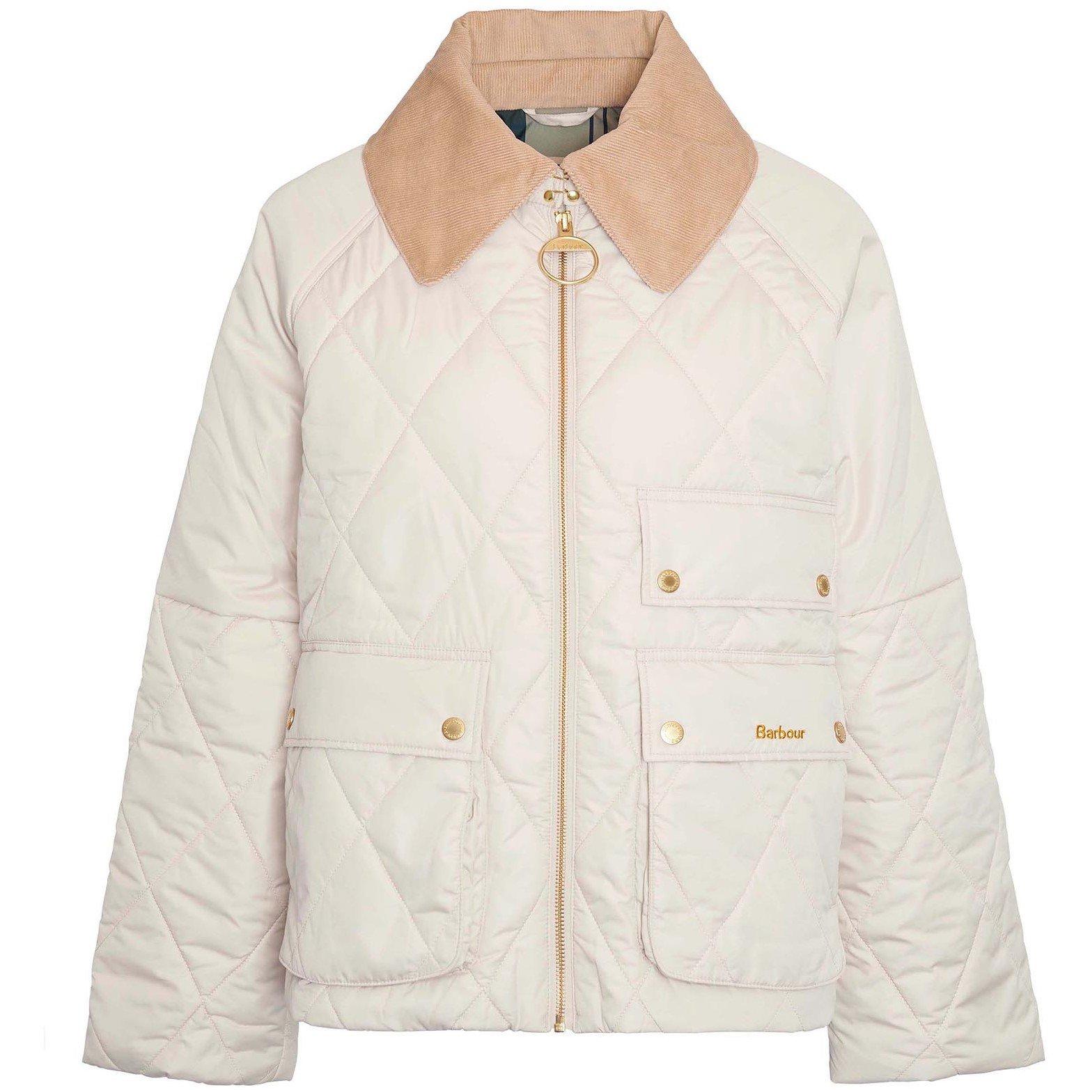 Oatmeal/Ancient - Barbour - Women's Milby Diamond Quilted Jacket - 8