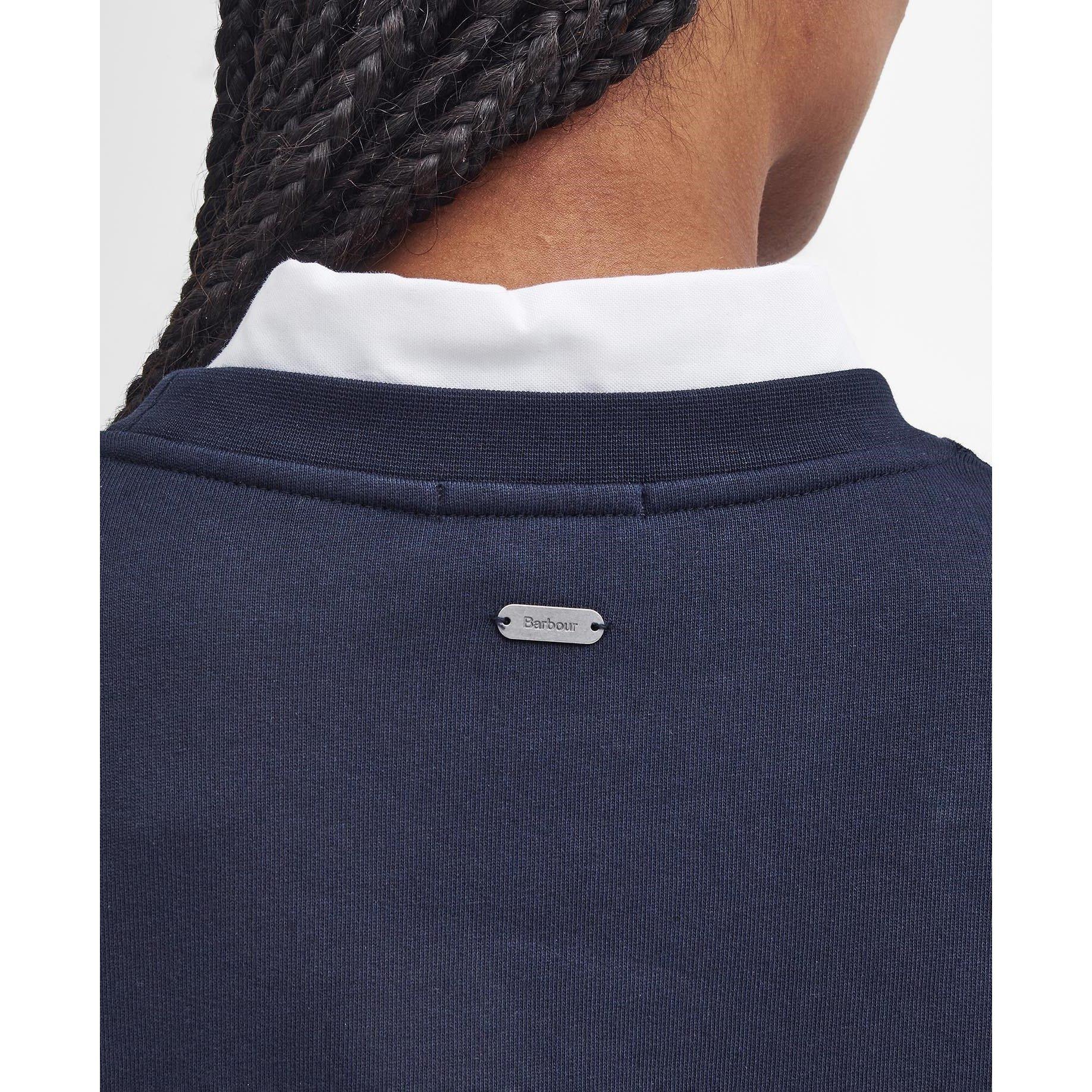 Navy/Cloud - Barbour - Northumberland Sweatshirt - 5