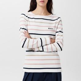 Barbour Hawkins Striped Long-Sleeved T-Shirt