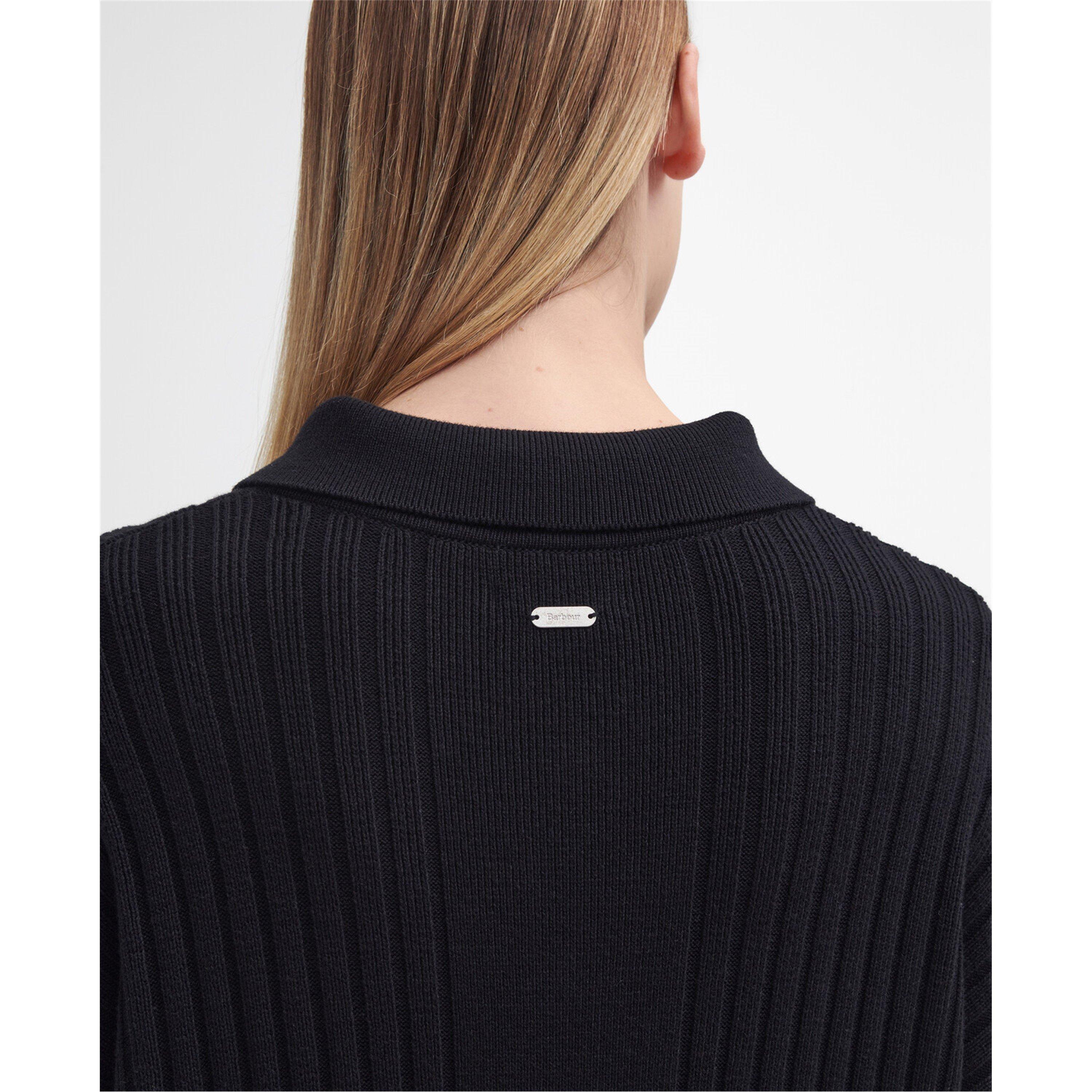 Black - Barbour - Claudette Knitted Mini Dress - 6