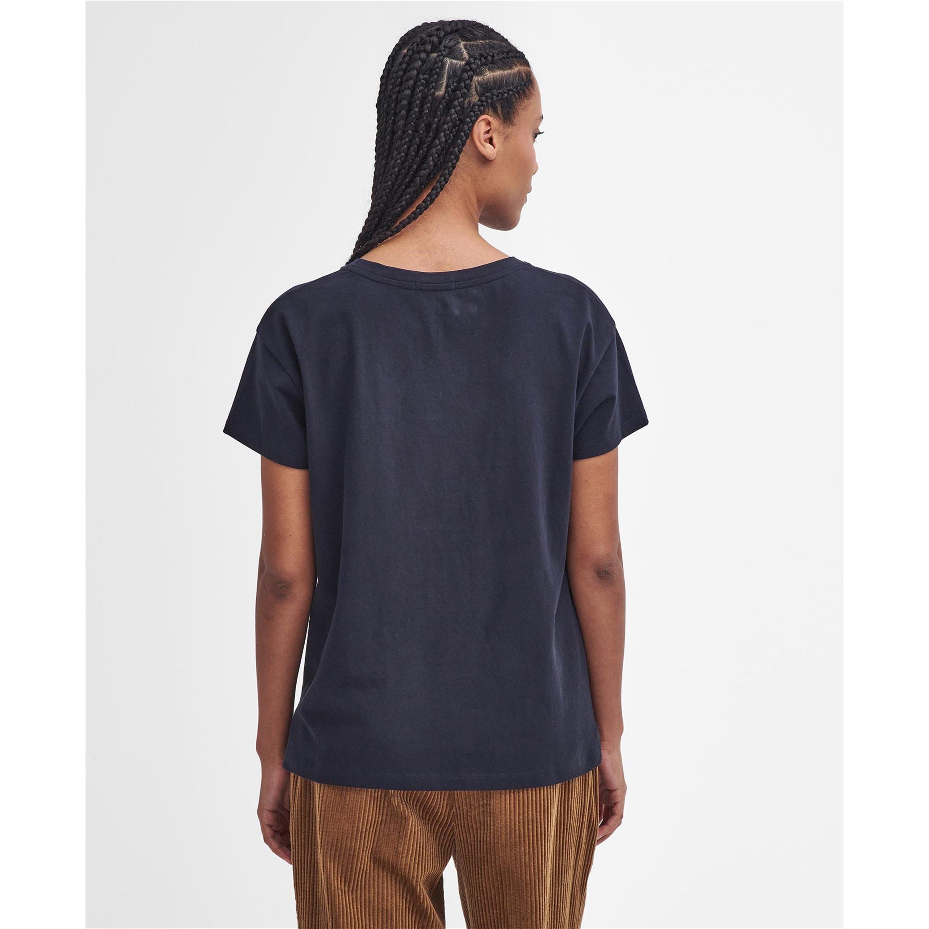 Navy/White - Barbour - Northumberland Classic T-Shirt - 2