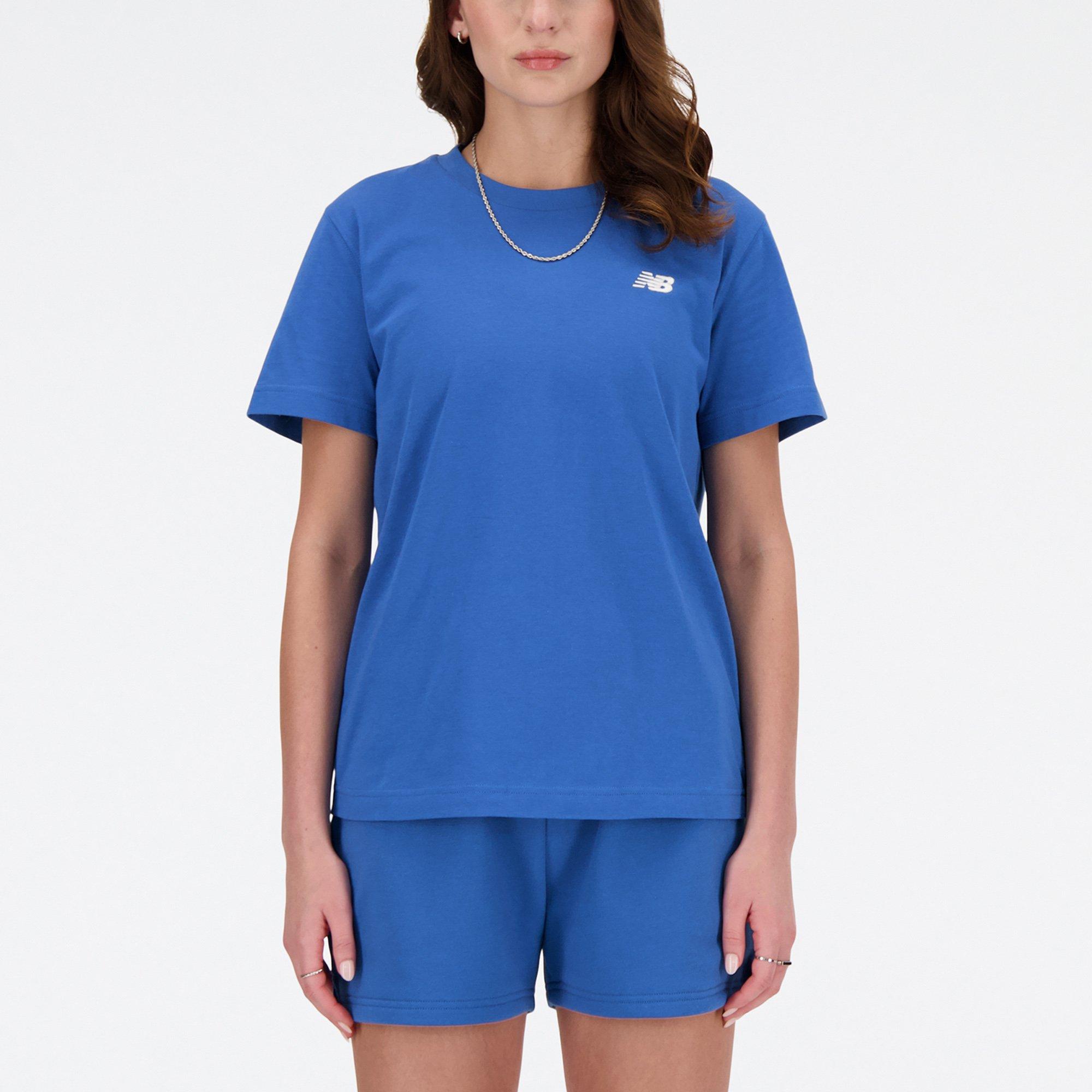 Blue Agate - New Balance - Sport Essentials Jersey Womens T Shirt - 1