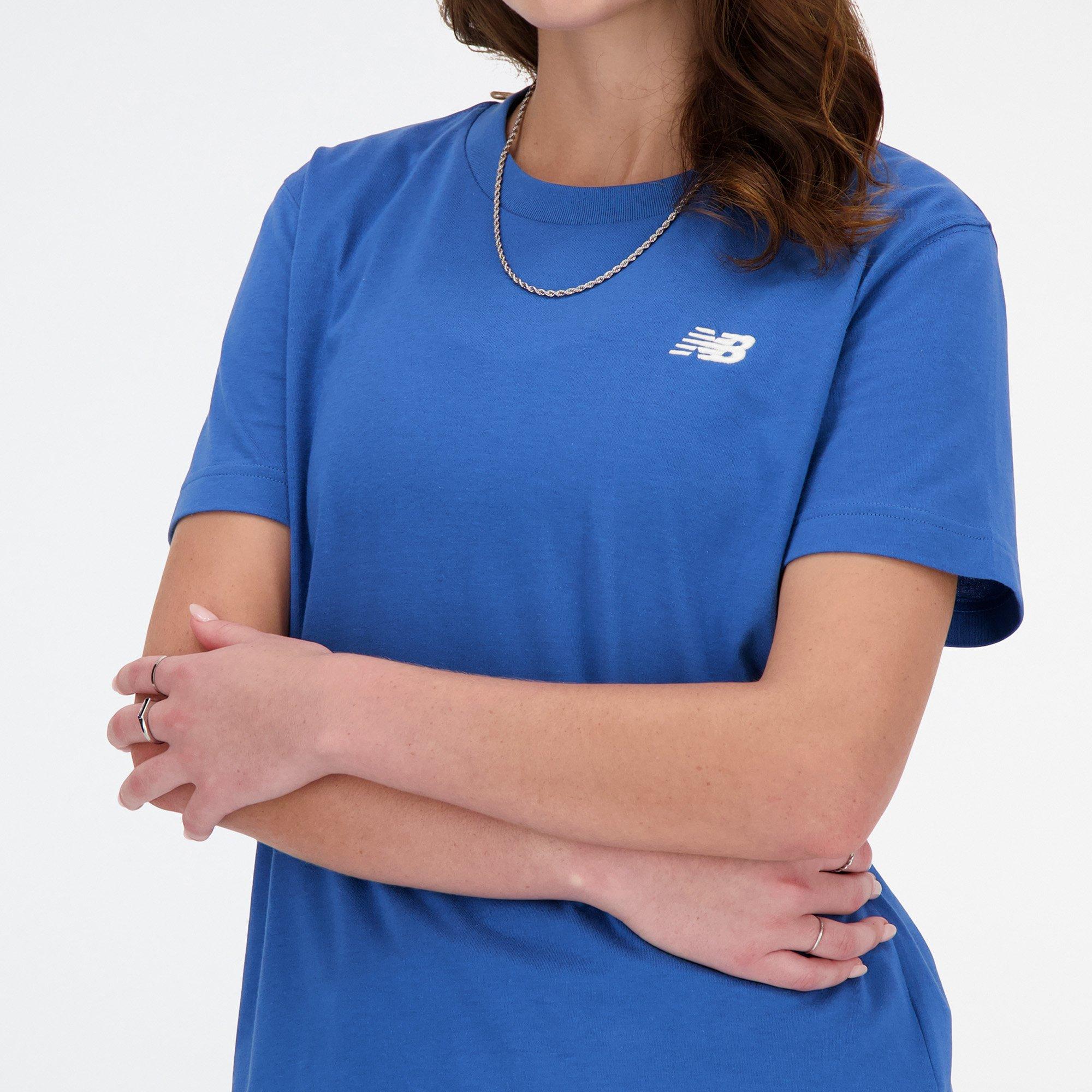 Blue Agate - New Balance - Sport Essentials Jersey Womens T Shirt - 3