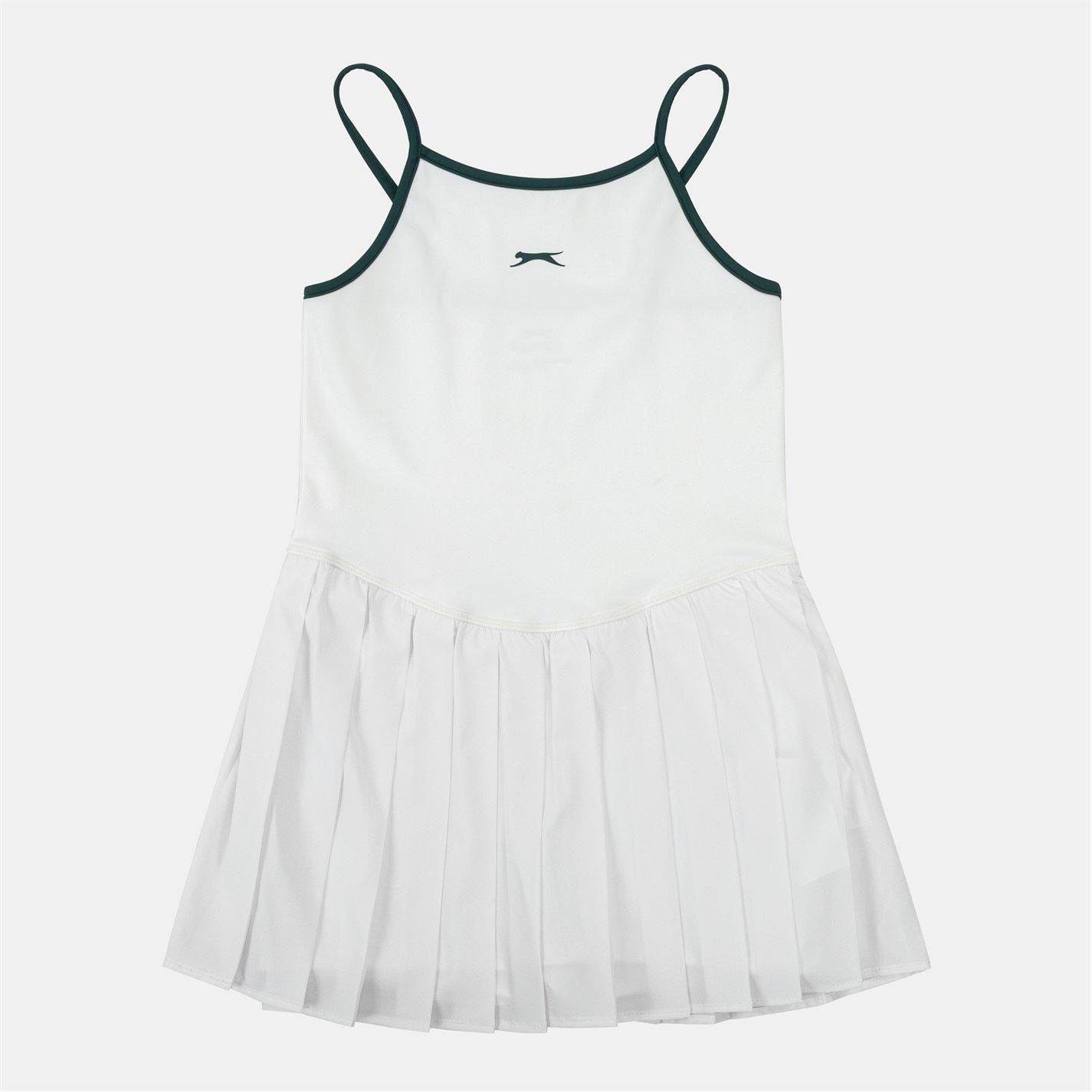 White - Slazenger - Pleat Dress - 1
