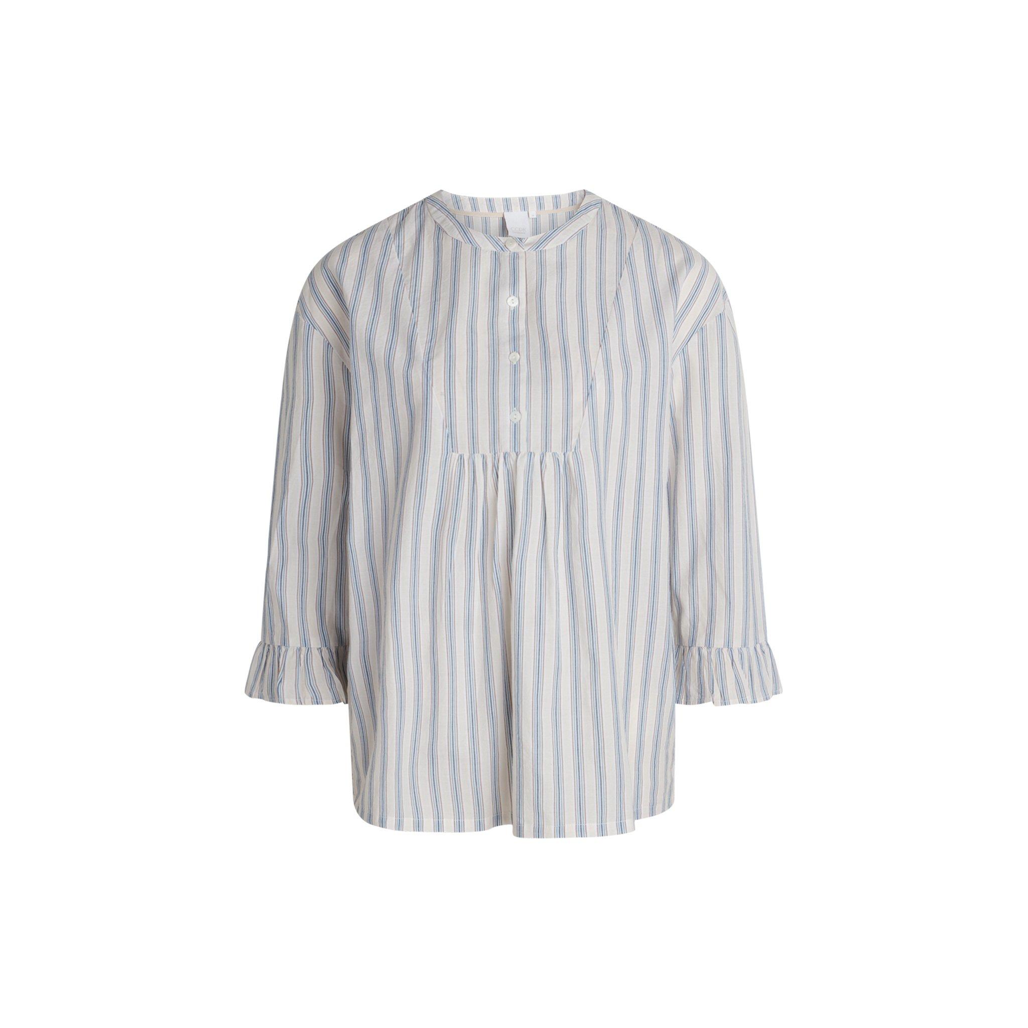Ccdk Women's Long Sleeve Oxford Shirt - Ensign Blue - 8 (XS)