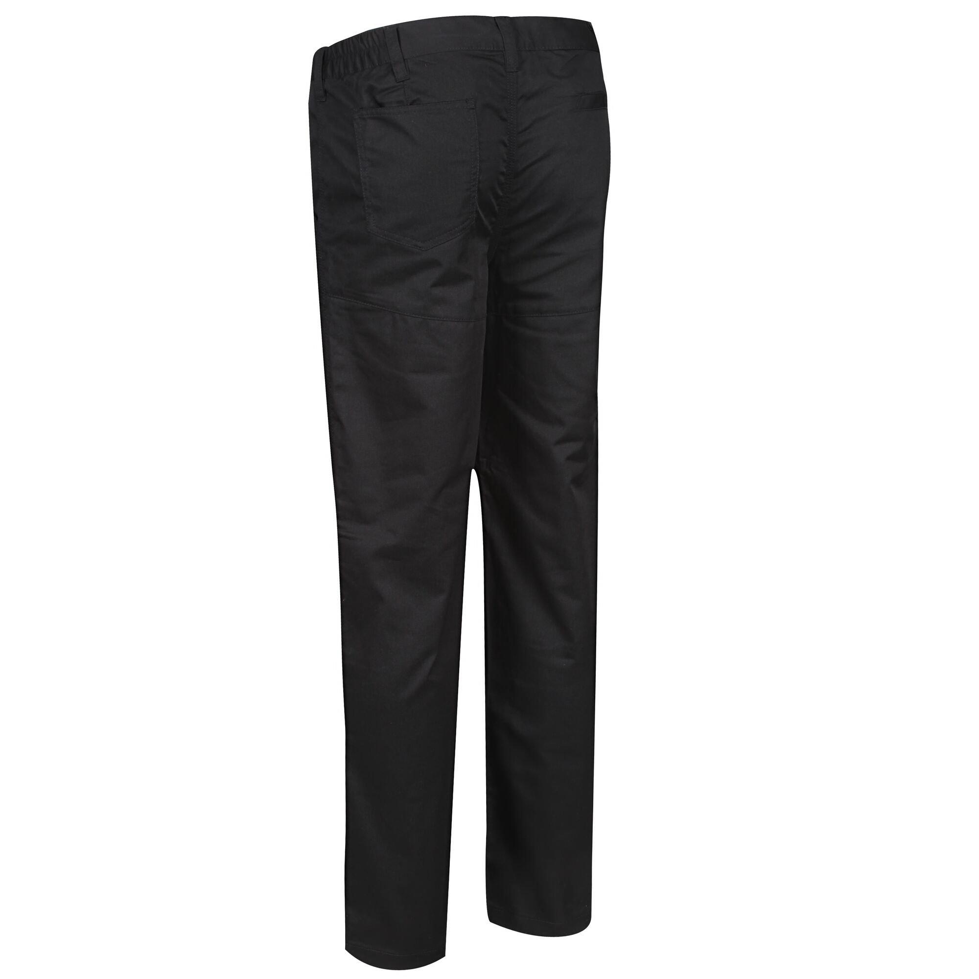 Black - Regatta - Pro Action Workwear Trousers (Long Leg) - 6