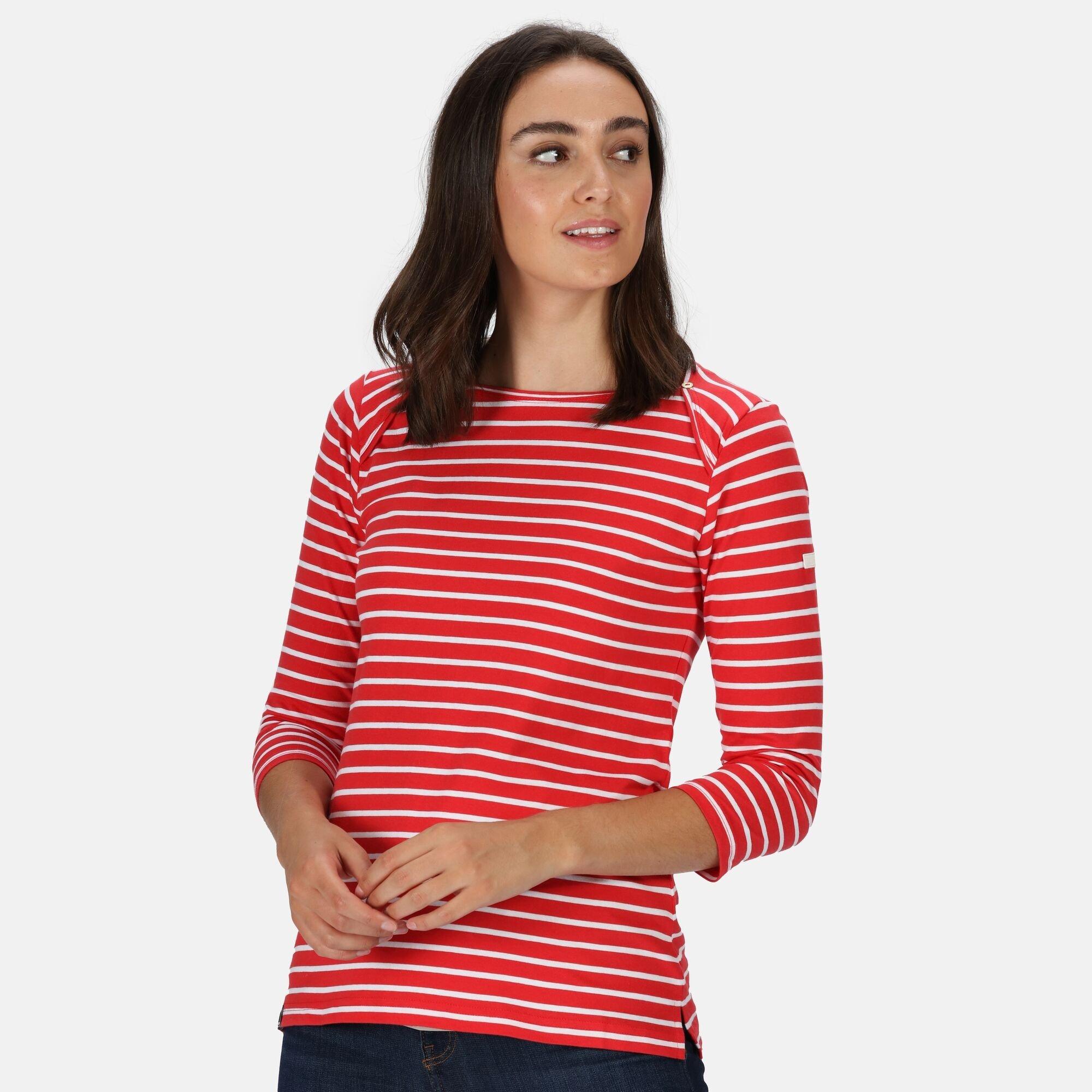 Trueredstrpe - Regatta - Polina three quarter Sleeve T-Shirt - 3