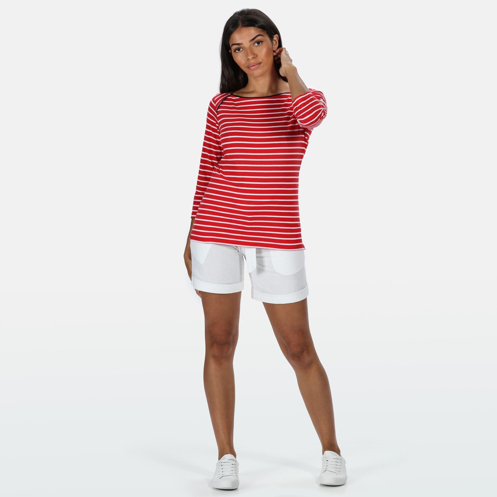 Trueredstrpe - Regatta - Polina three quarter Sleeve T-Shirt - 10