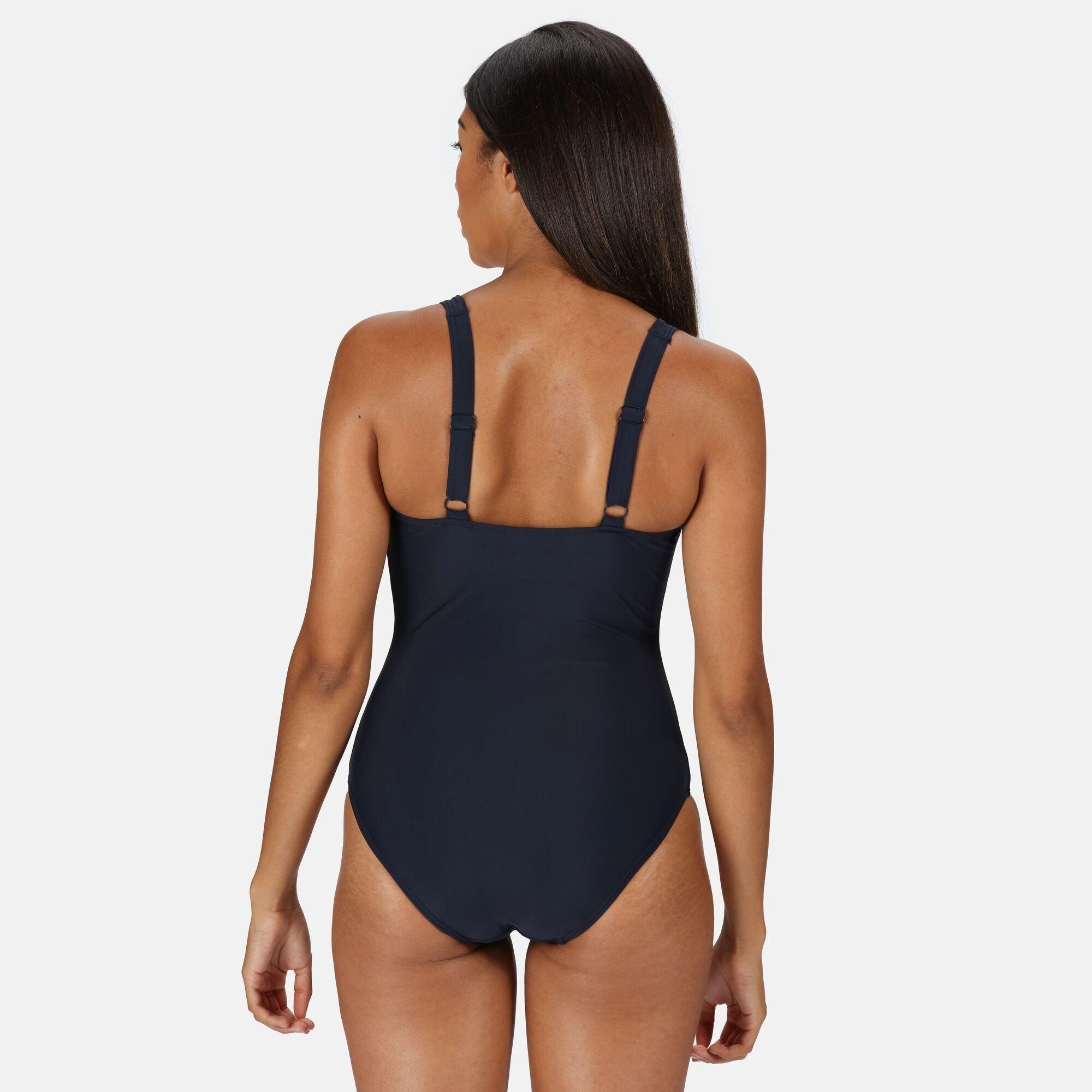 Navy - Regatta - Women's Sakari One Piece Swimsuit - 11
