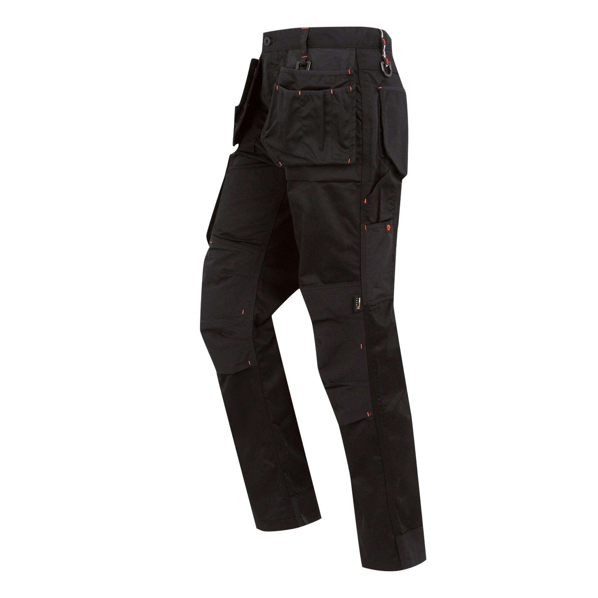 Black - Professional - Mens Incursion Holster Work Trousers