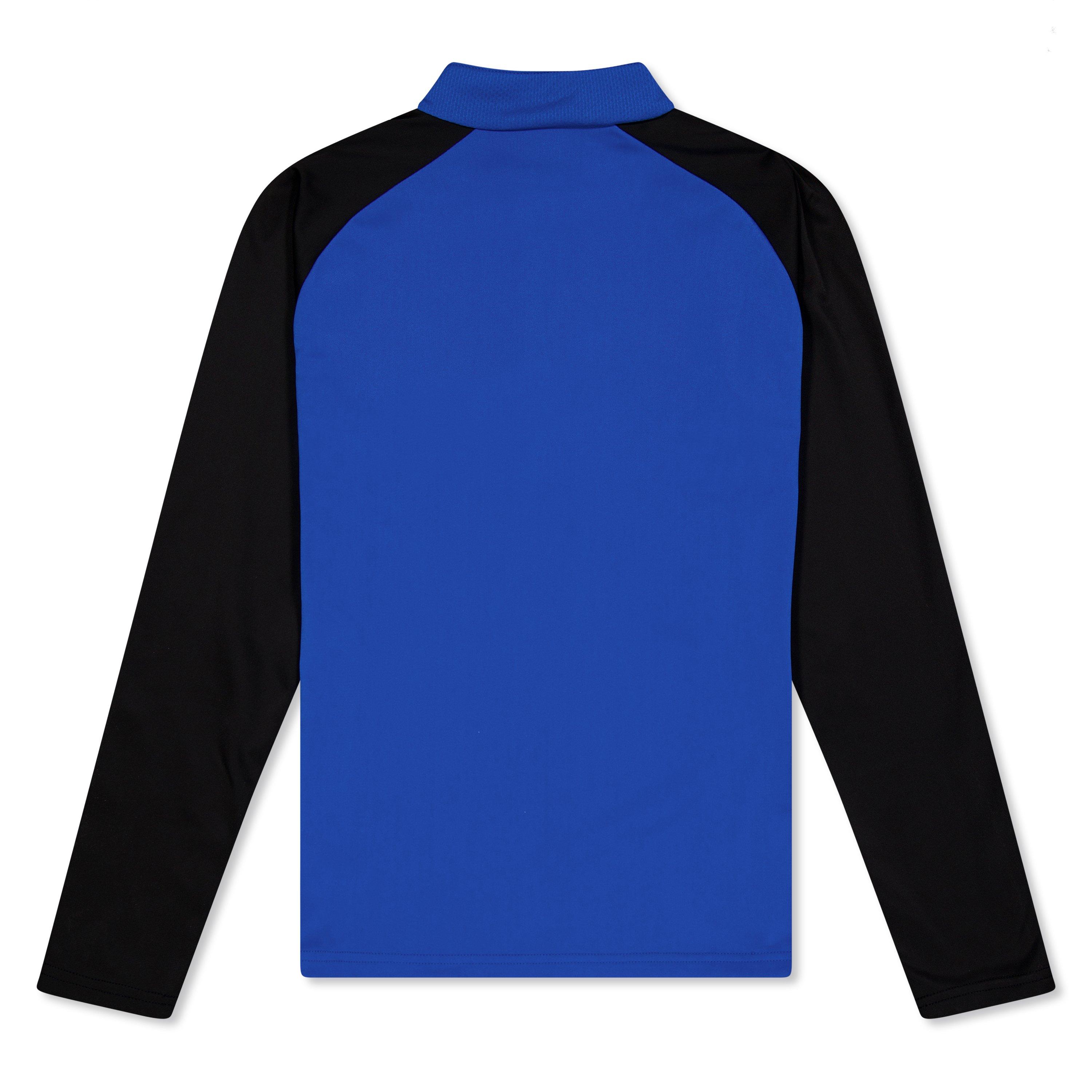 Azul Elétrico - Puma - teamLIGA 1/4 Zip Top Jr - 2