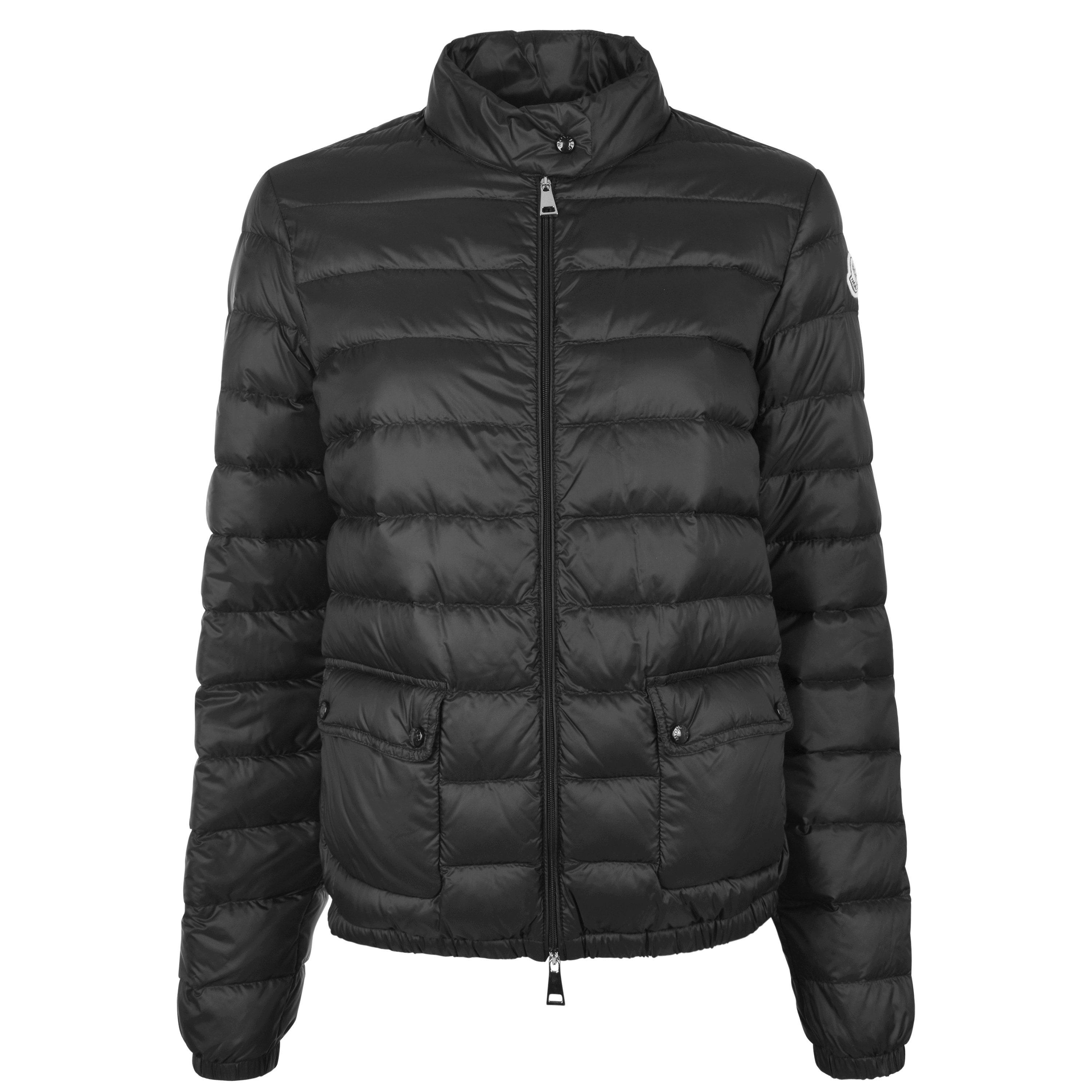 Black 999 - Moncler - Women's Boudin Quilting Lans Short Down Jacket - 7