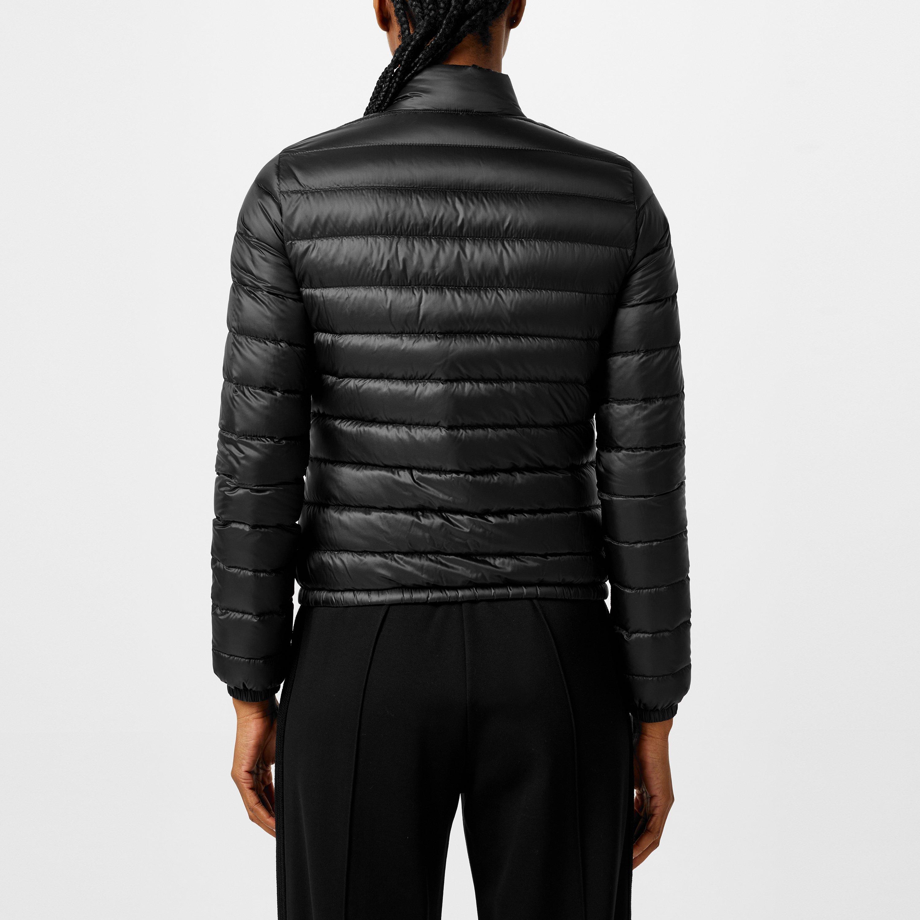 Black 999 - Moncler - Women's Boudin Quilting Lans Short Down Jacket - 4