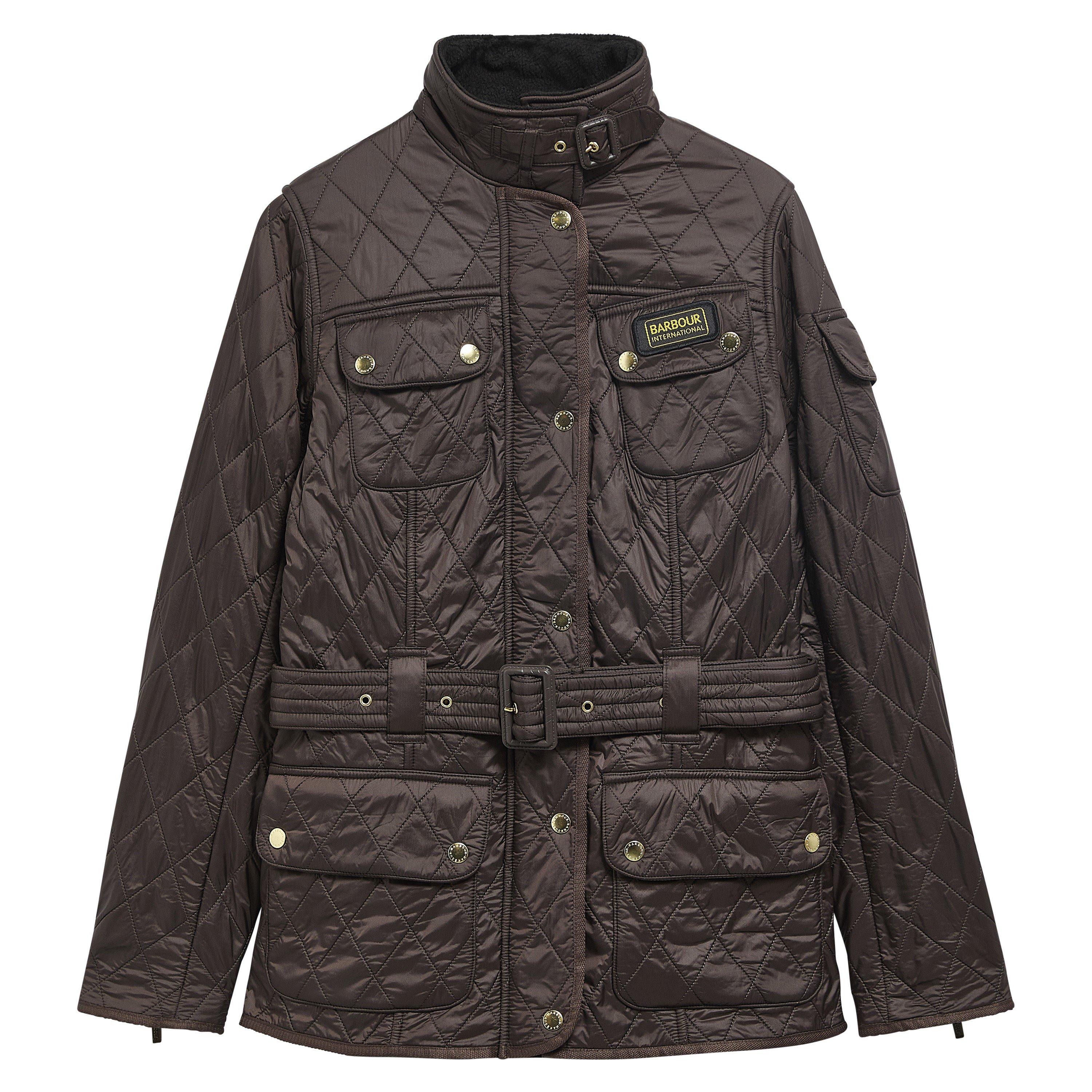 Women's Polar Windproof Long Sleeve Slim Fit Quilted Jacket