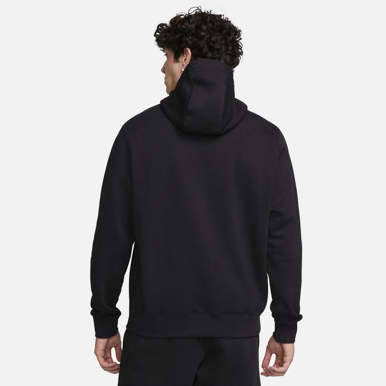 Black/White/Whi - Nike - Park Men's Fleece Pullover Soccer Hoodie - 2