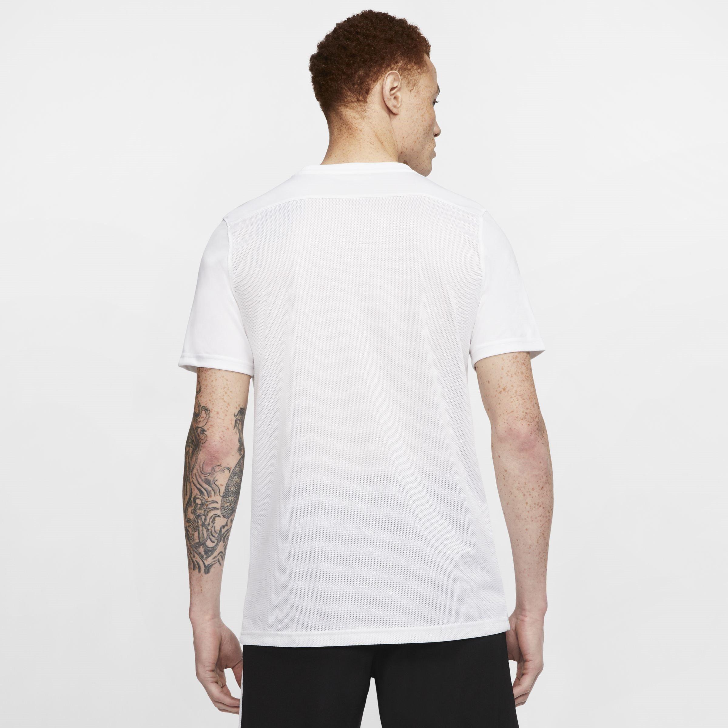 Bianco/Nero - Nike - Dri-FIT Park 7 Men's Short-Sleeve Soccer Jersey (Stock) - 2