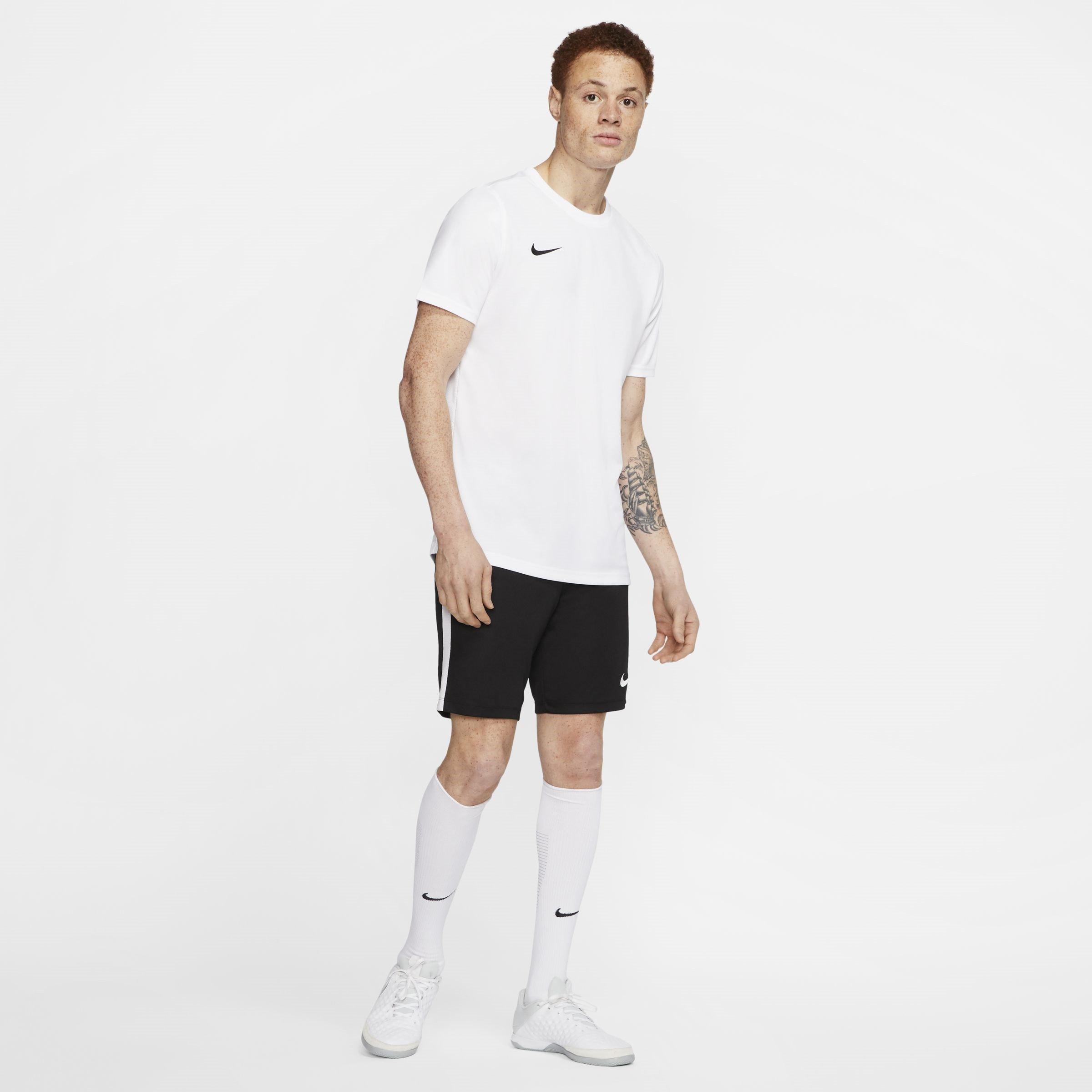 Bianco/Nero - Nike - Dri-FIT Park 7 Men's Short-Sleeve Soccer Jersey (Stock) - 5