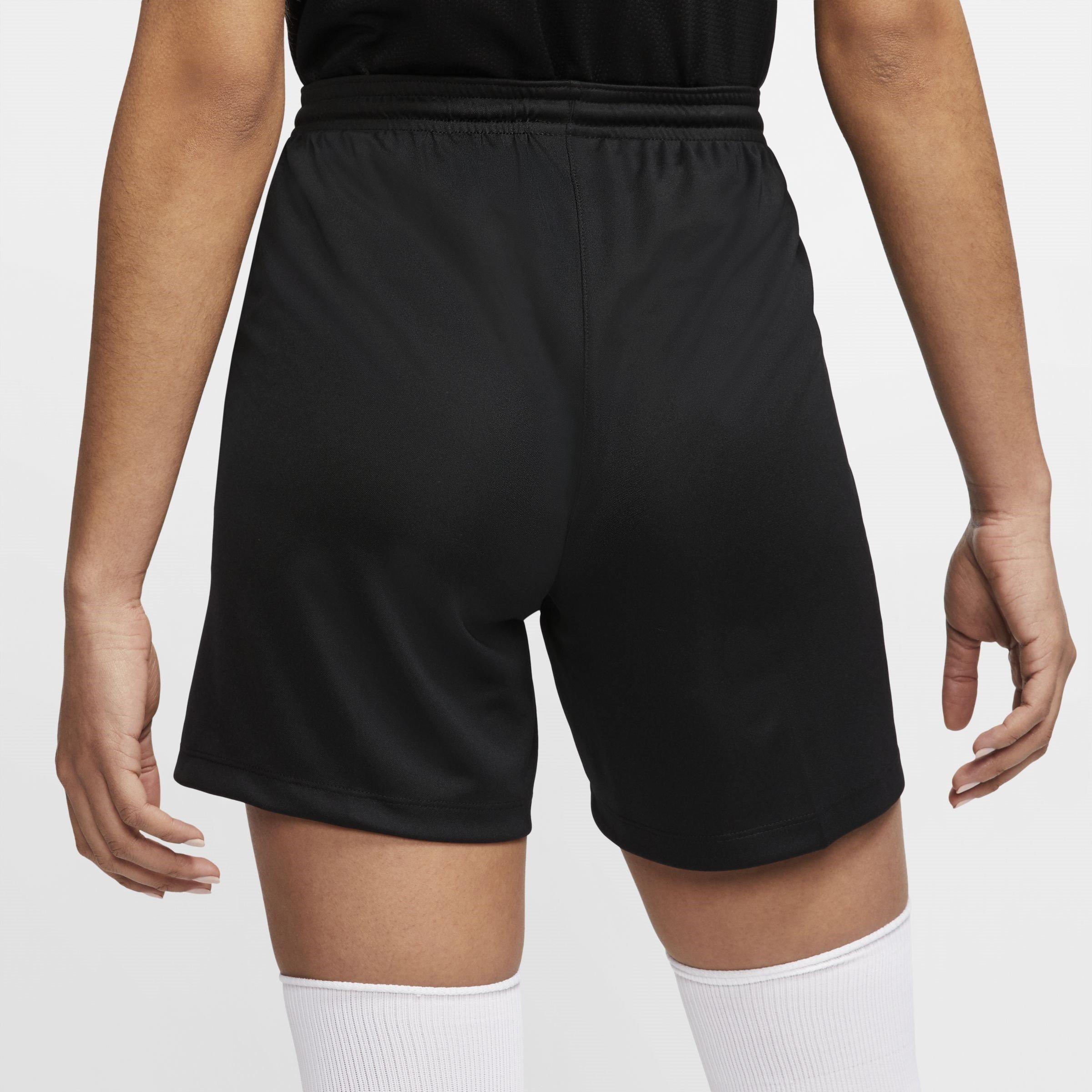 Black/White - Nike - Dri-FIT Park 3 Women's Knit Soccer Shorts - 2