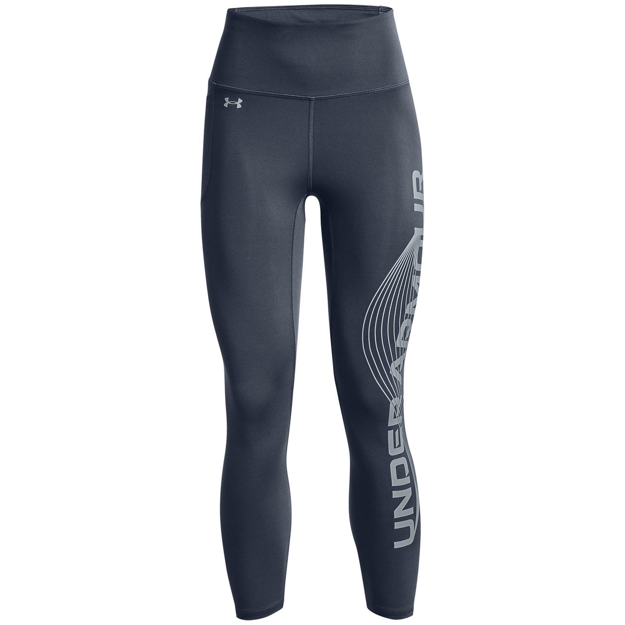 Downpour Gray - Unknown - Women's Under Armour Motion Performance Running Tights - 1