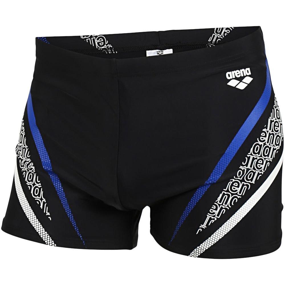 Black - Arena - Men's Graphic Swim Shorts - 1