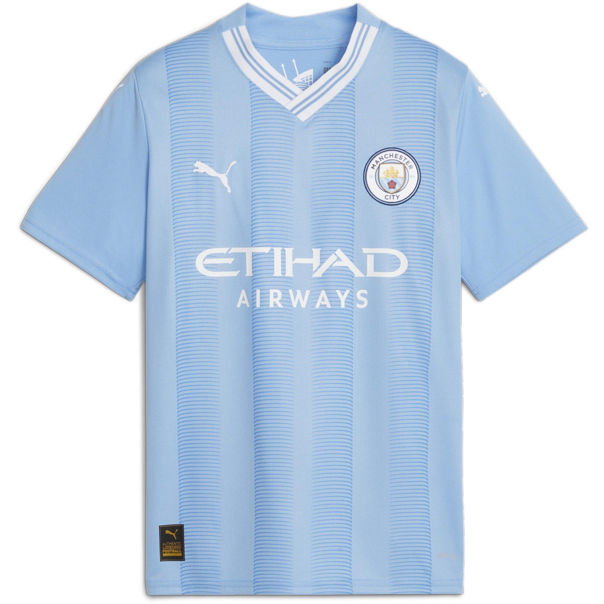 01 - Puma - MCFC Home Jersey Replica Jr - 1