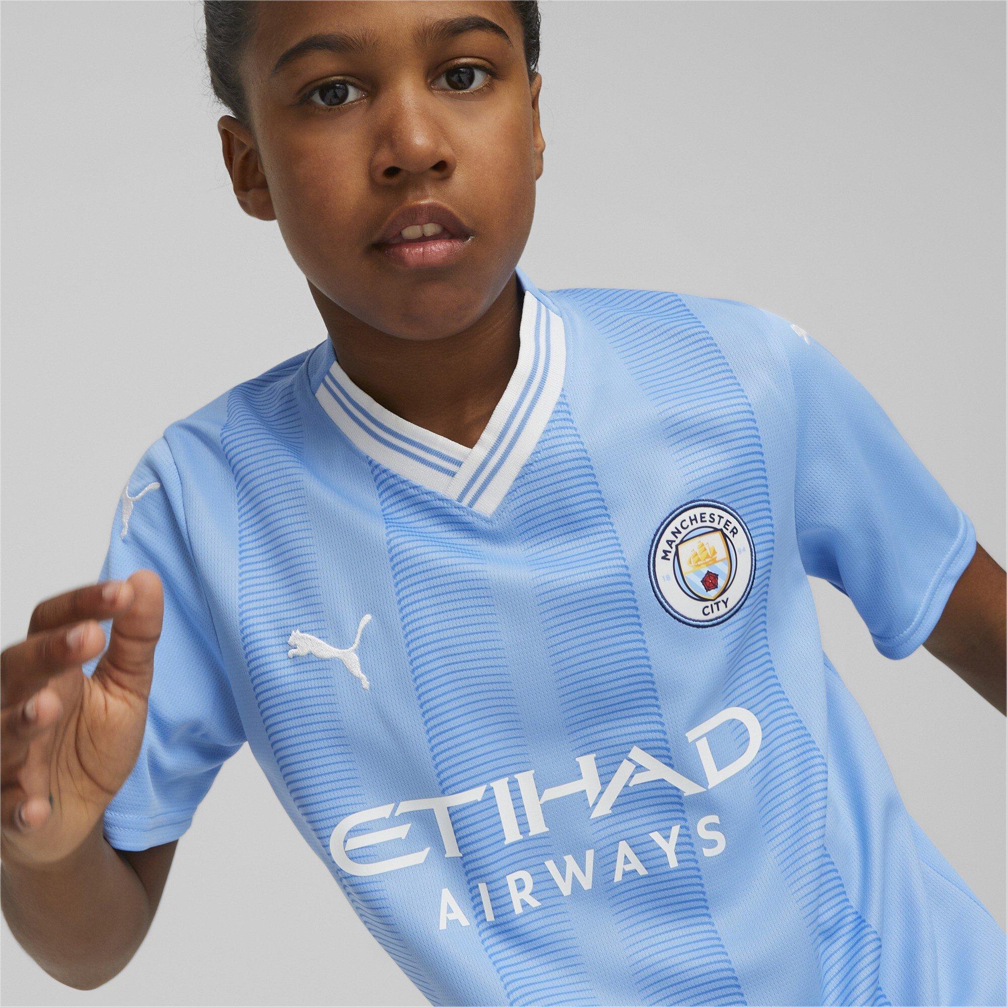 01 - Puma - MCFC Home Jersey Replica Jr - 4