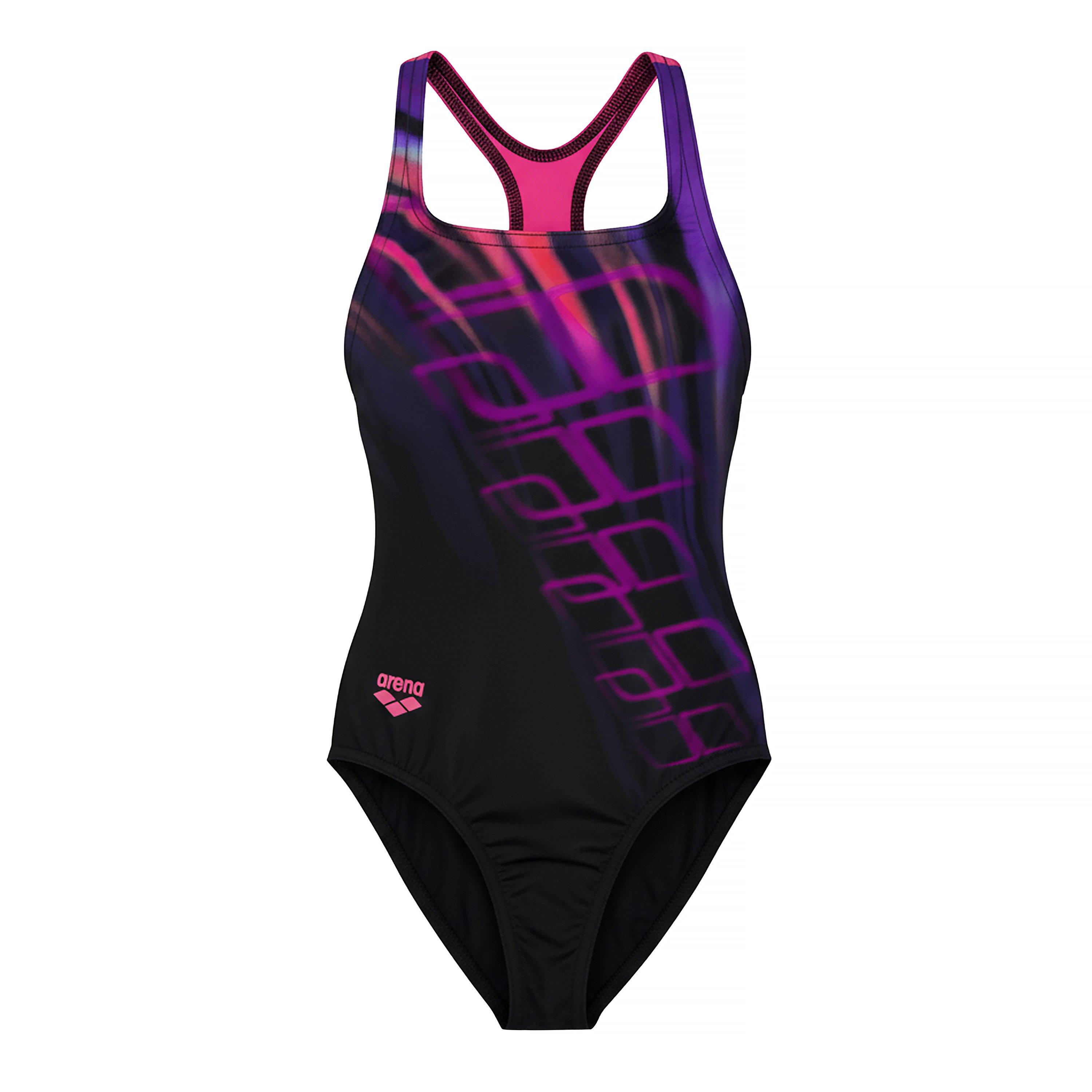 Black/Freak Ros - Arena - Kids' Shading Swimsuit - 1