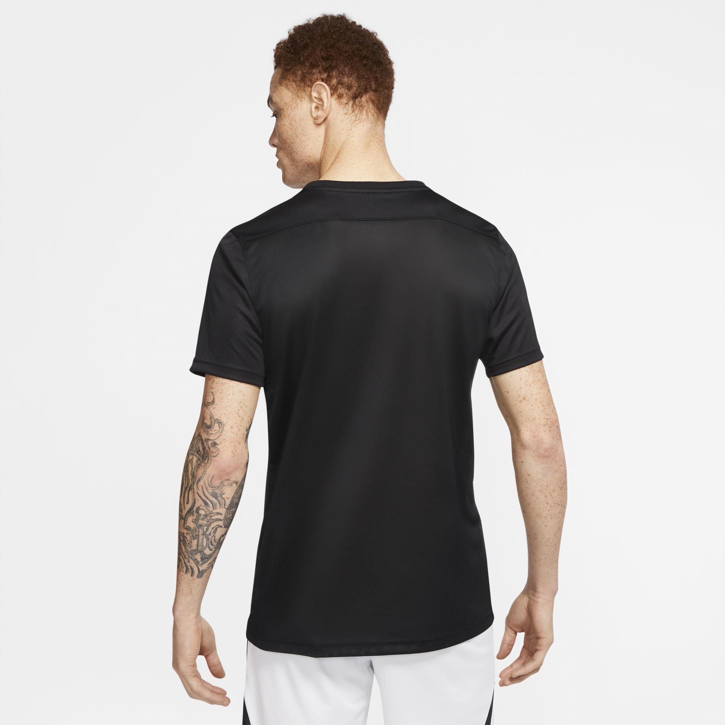 Black/White - Nike - Dri-FIT Park VII Men's Long-Sleeve Soccer Jersey - 2