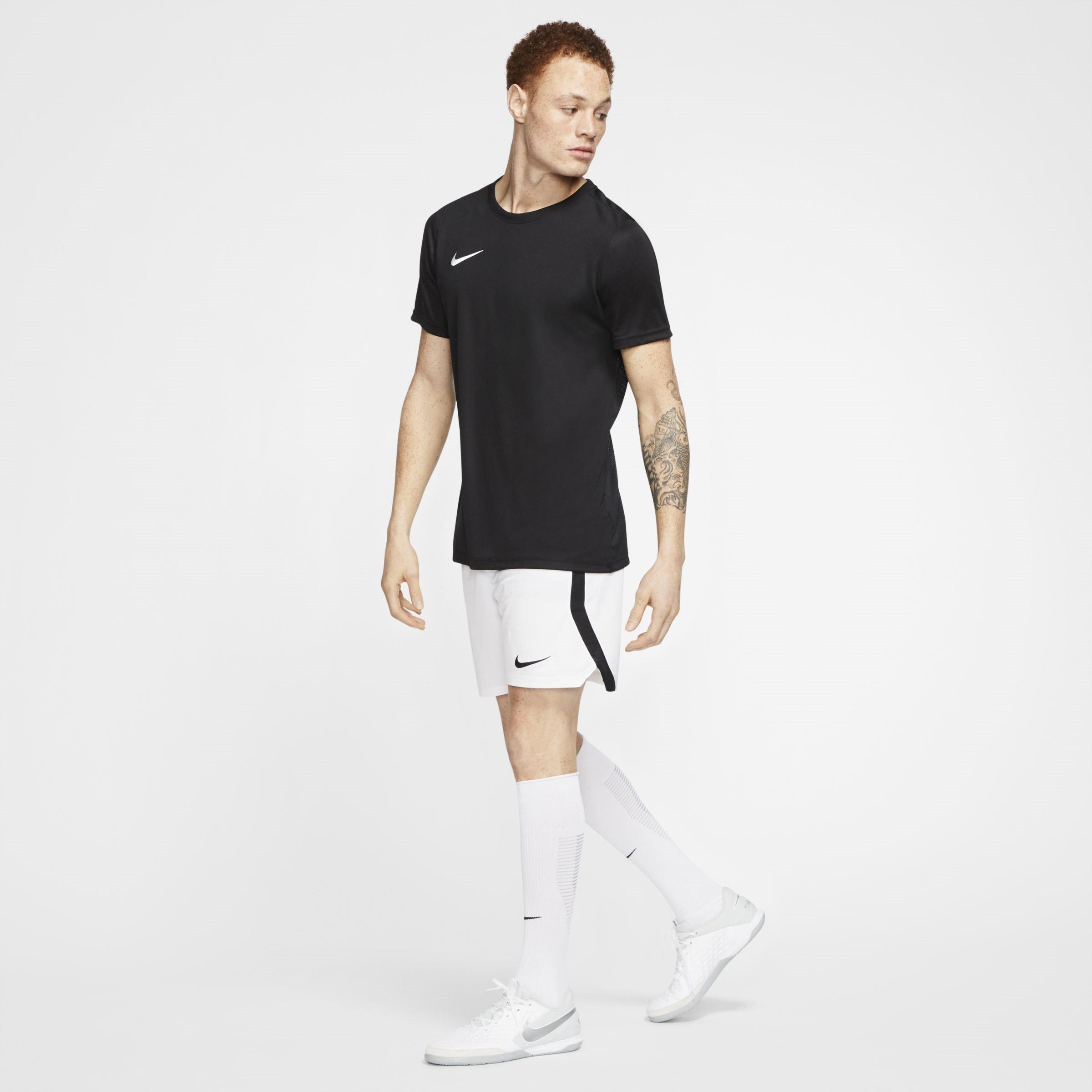 Black/White - Nike - Dri-FIT Park VII Men's Long-Sleeve Soccer Jersey - 5