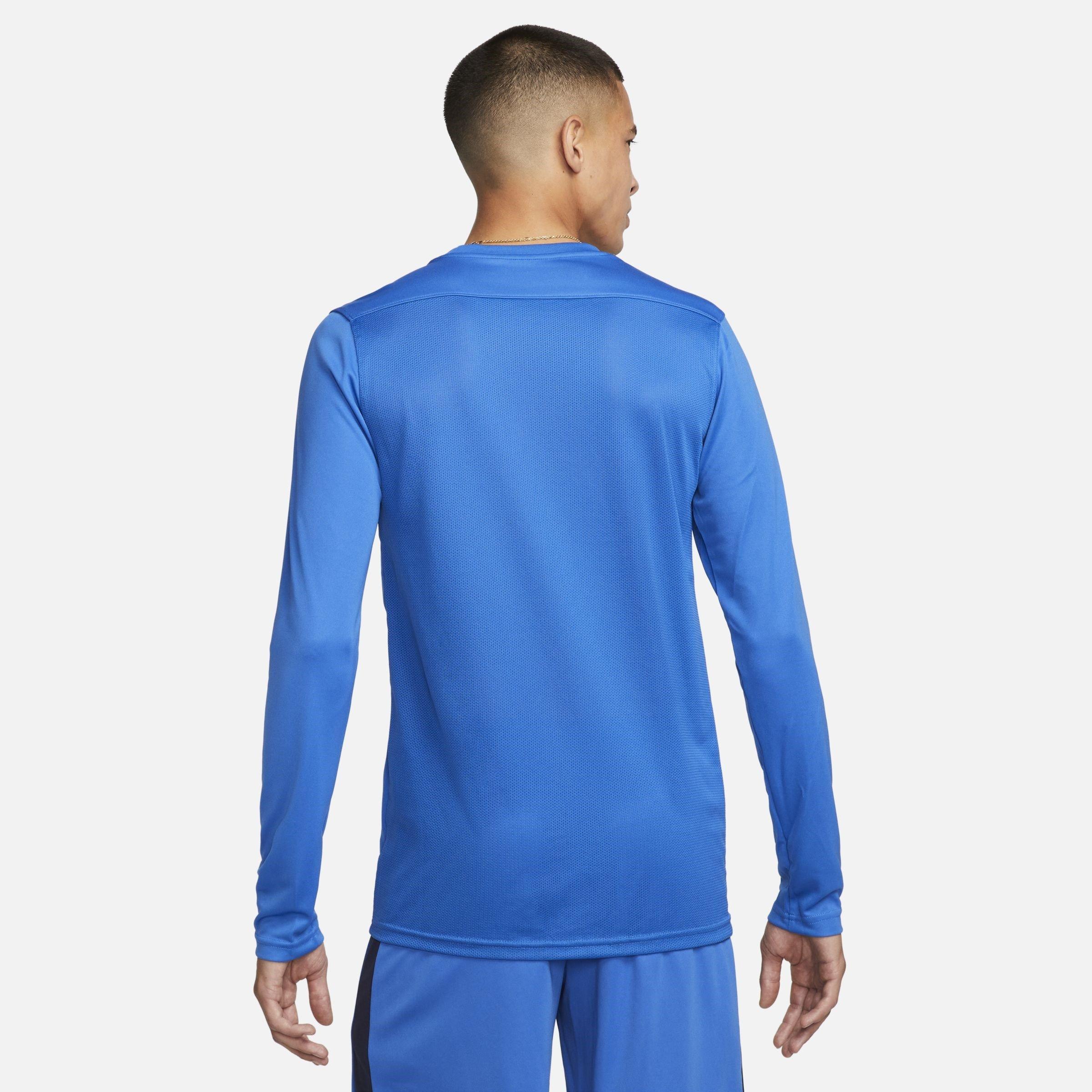 Royal Blue/Whit - Nike - Dri-FIT Park VII Men's Long-Sleeve Soccer Jersey - 2