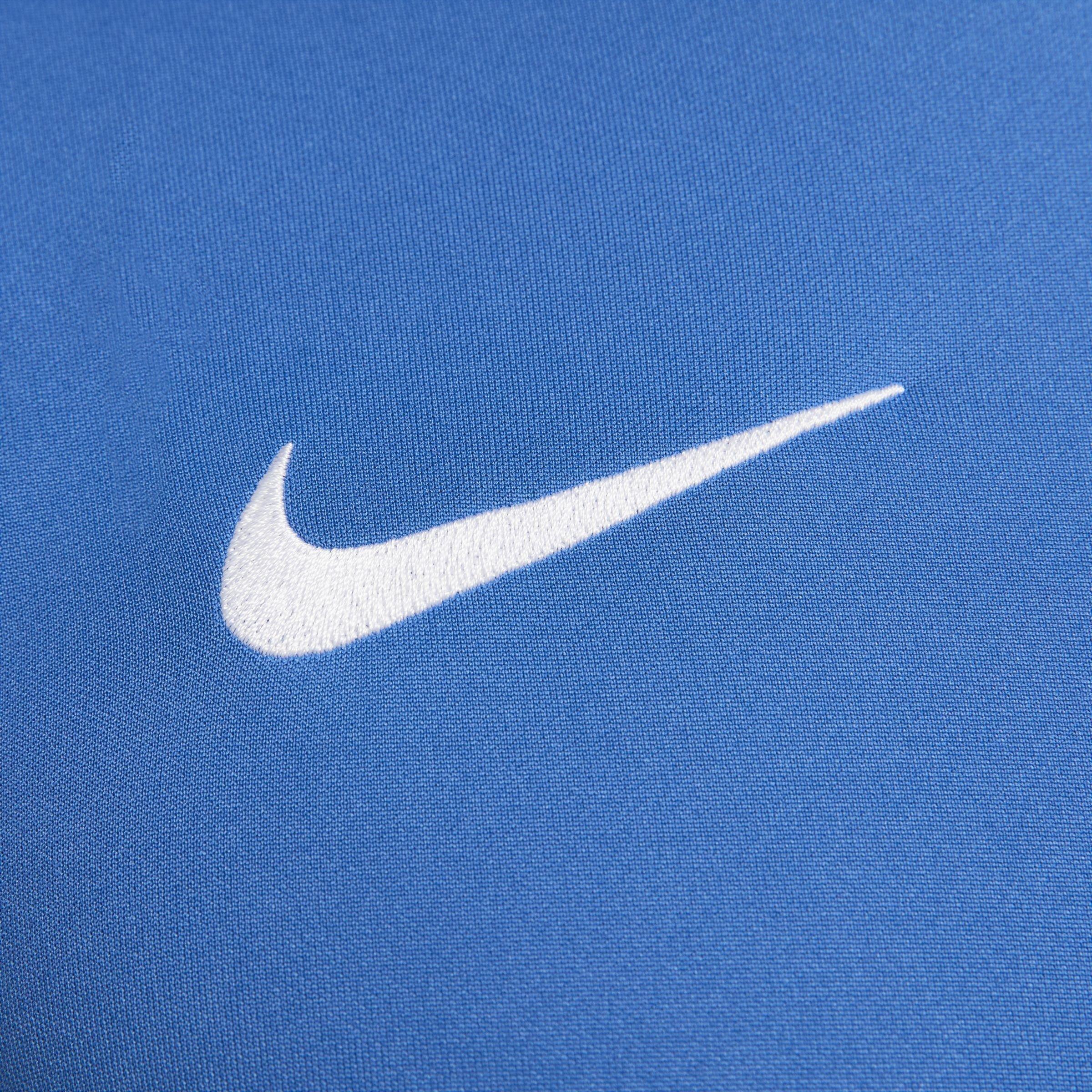 Royal Blue/Whit - Nike - Dri-FIT Park VII Men's Long-Sleeve Soccer Jersey - 4