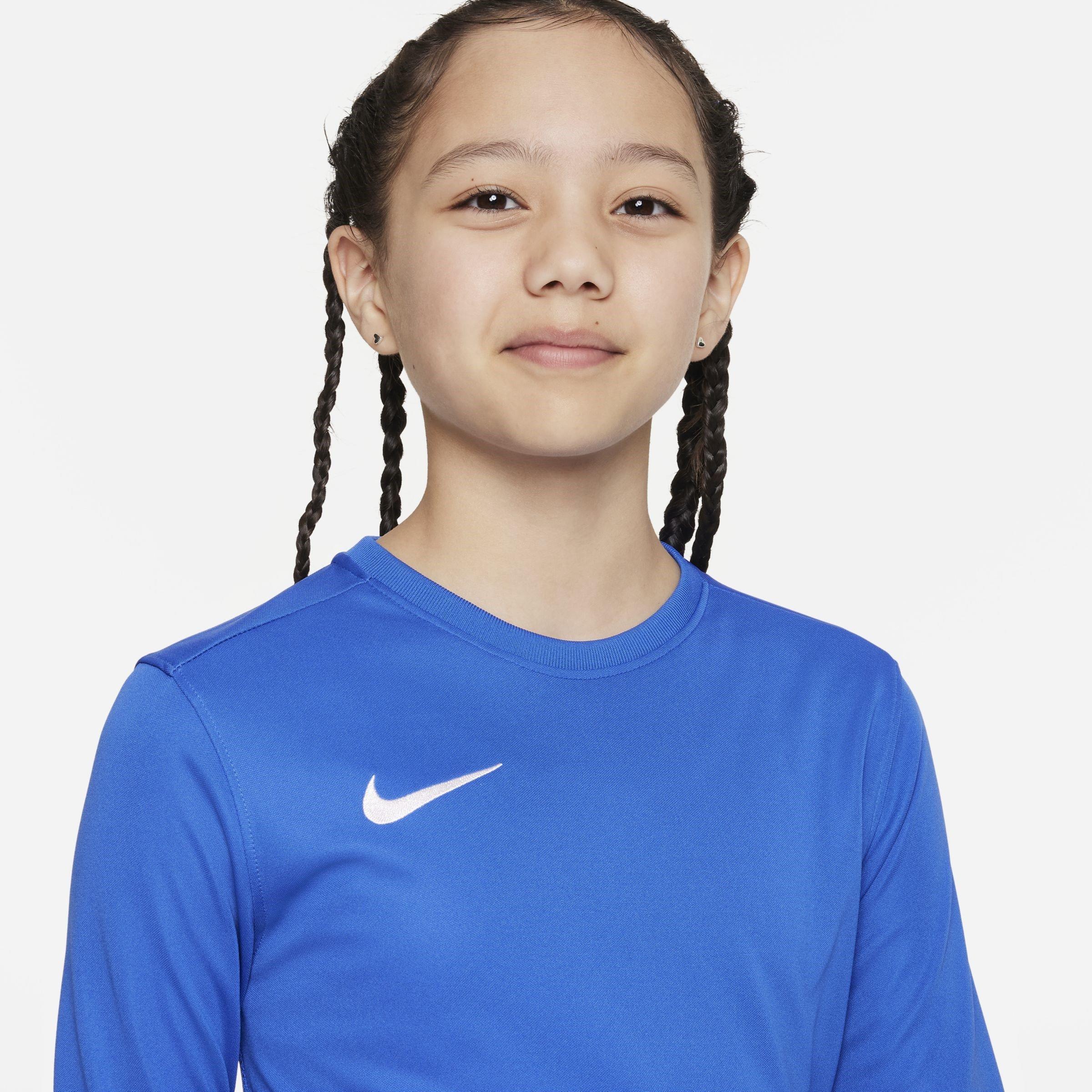 Koningsblauw/Wit - Nike - Dri-FIT Park 7 Big Kids' Soccer Jersey - 3