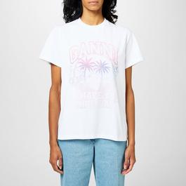 Ganni Graphic T shirt