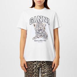 Ganni Graphic T shirt