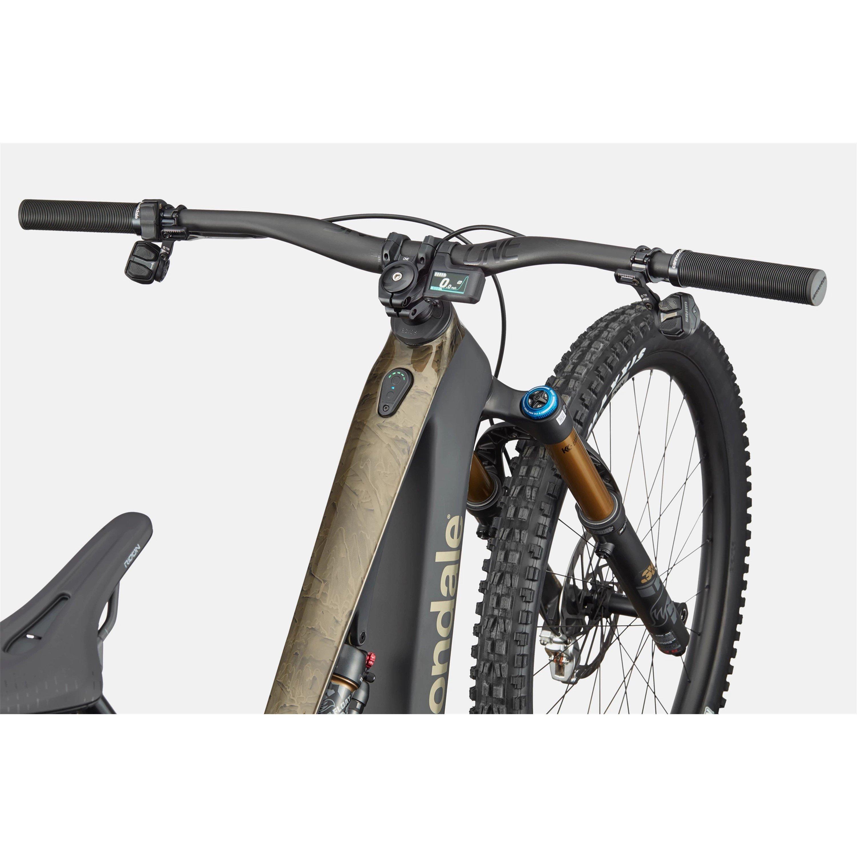 Burnt Pewter - Cannondale - Cannondale Moterra SL LAB71 2025 Electric Mountain Bike - 3