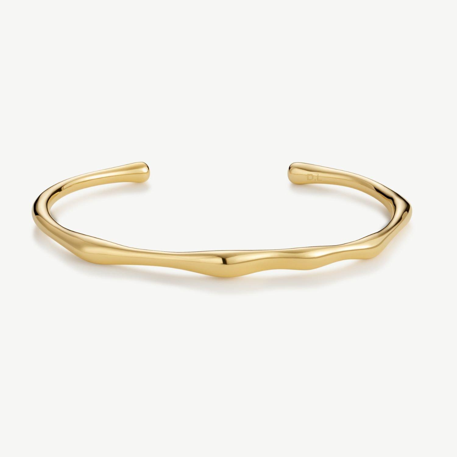 D.Louise Women's Bamboo Bangle - Gold