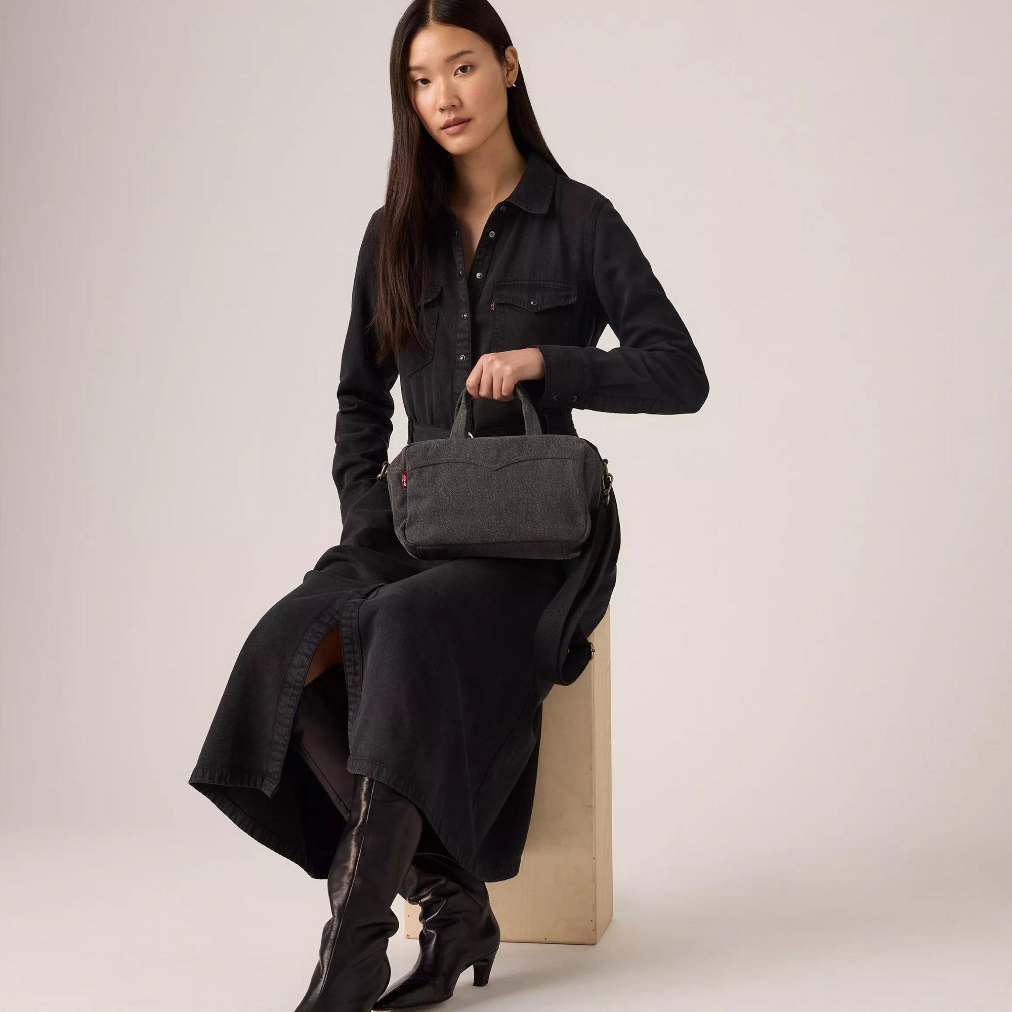 Regular Black - Levis - Presley Top Handle Bag - 5