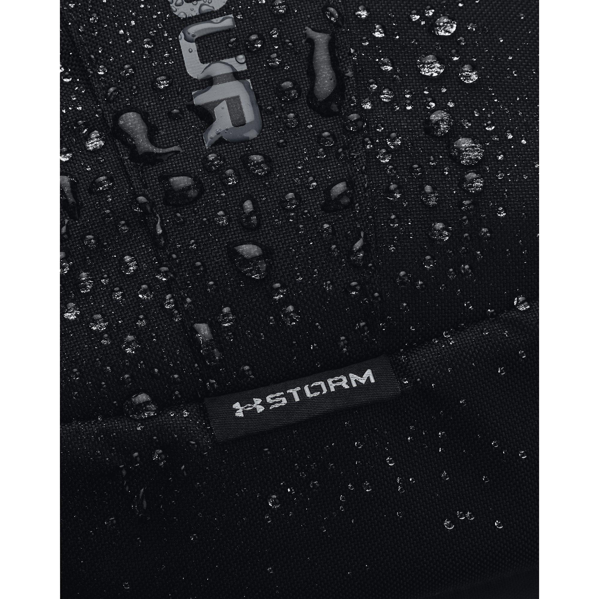 Black/Pt Gray - Under Armour - Hustle Lite Backpack - 5