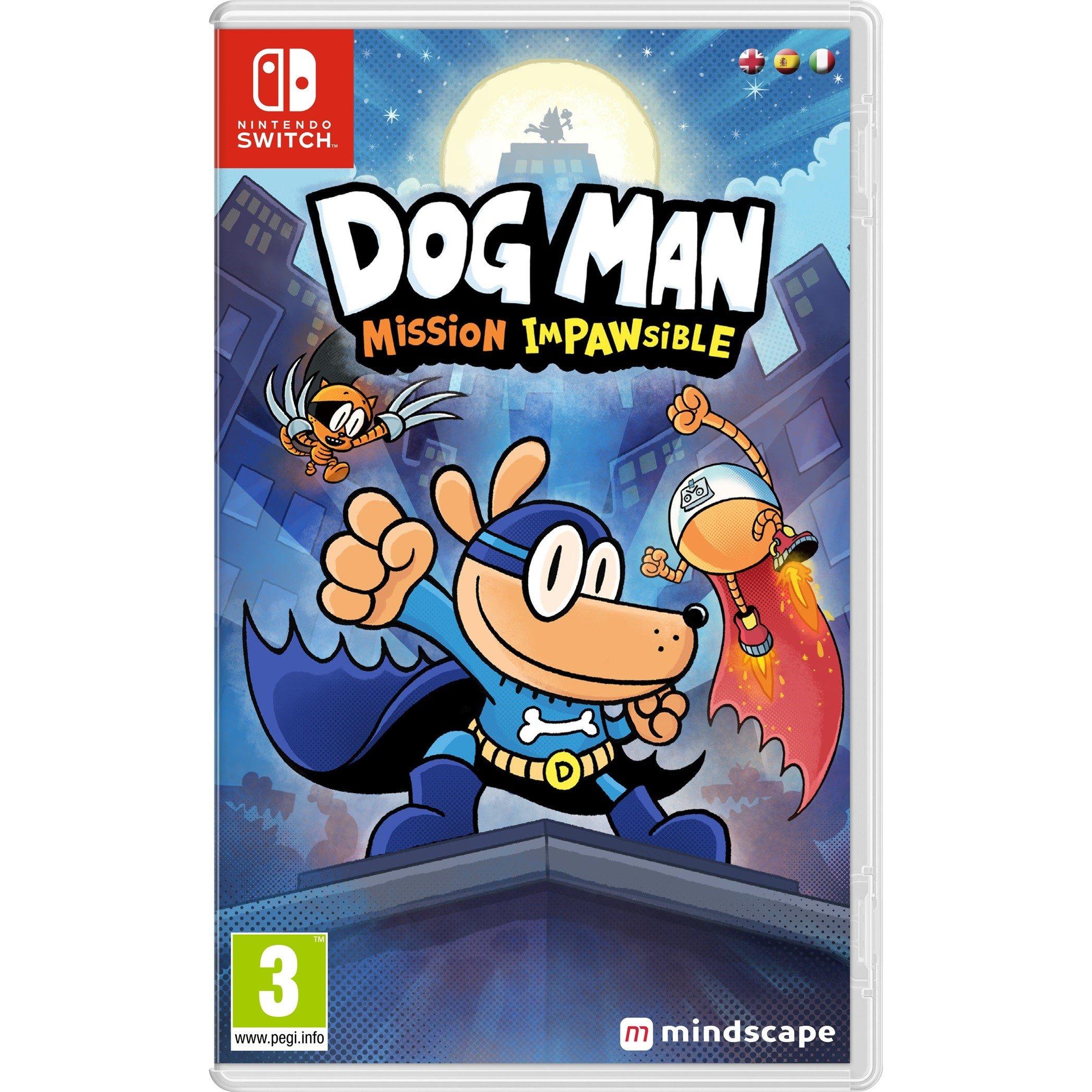 NSW - U and I Entertainment - UandI Dog Man Mission ImPawsible Nintendo Switch - 1