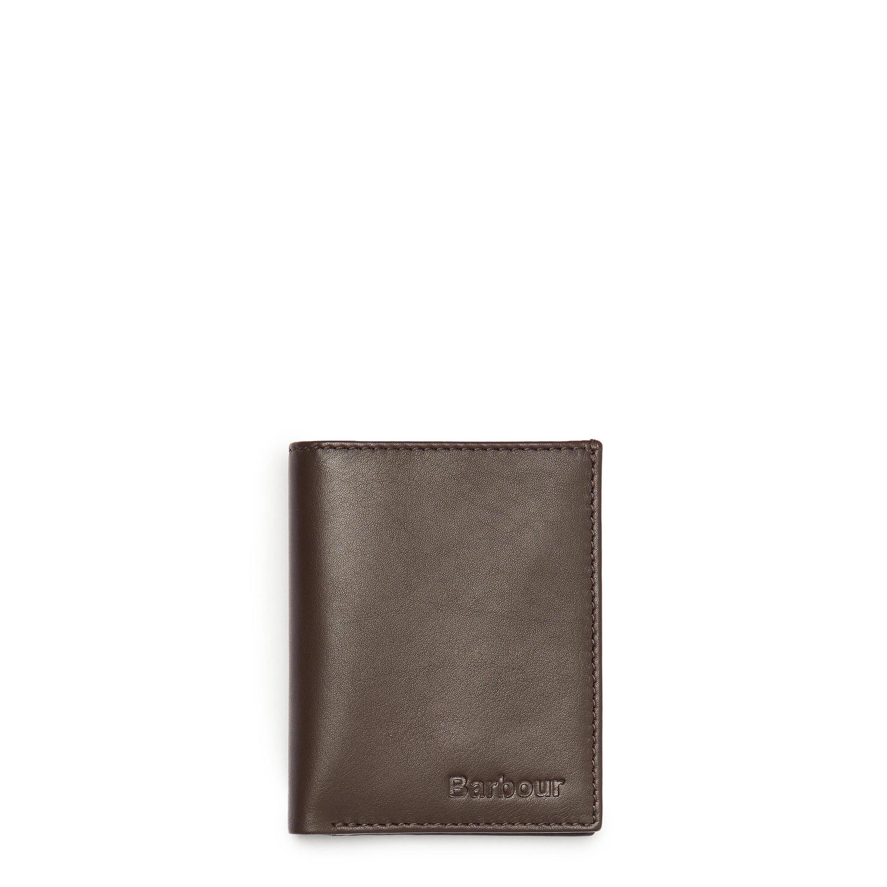 Brown BR52 - Barbour - Colwell Small Billfold Leather Wallet - 1