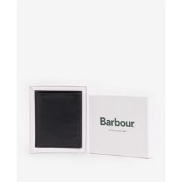 Barbour Colwell Small Billfold Leather Wallet