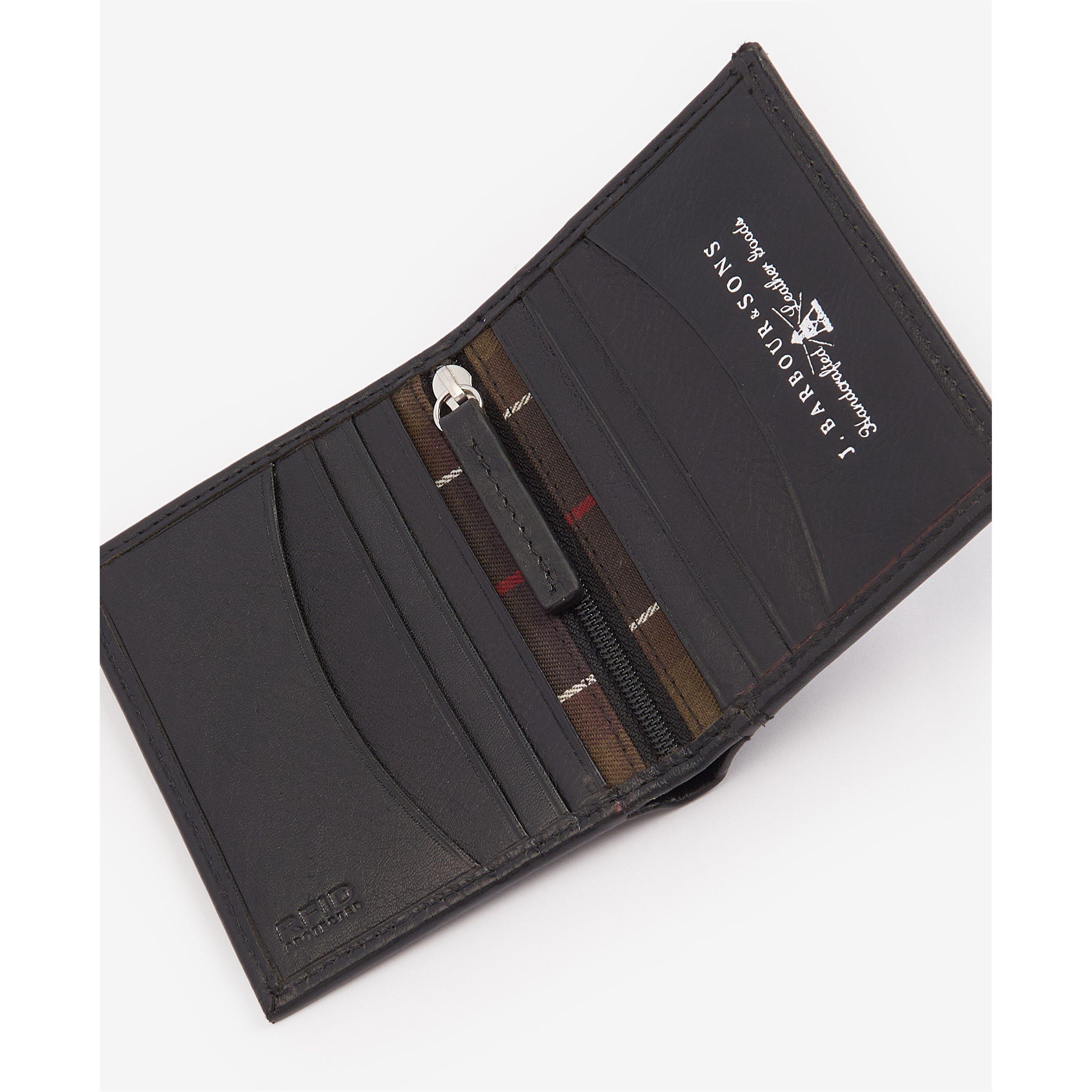 Black / Classic - Barbour - Mens Colwell Small Billfold - 3