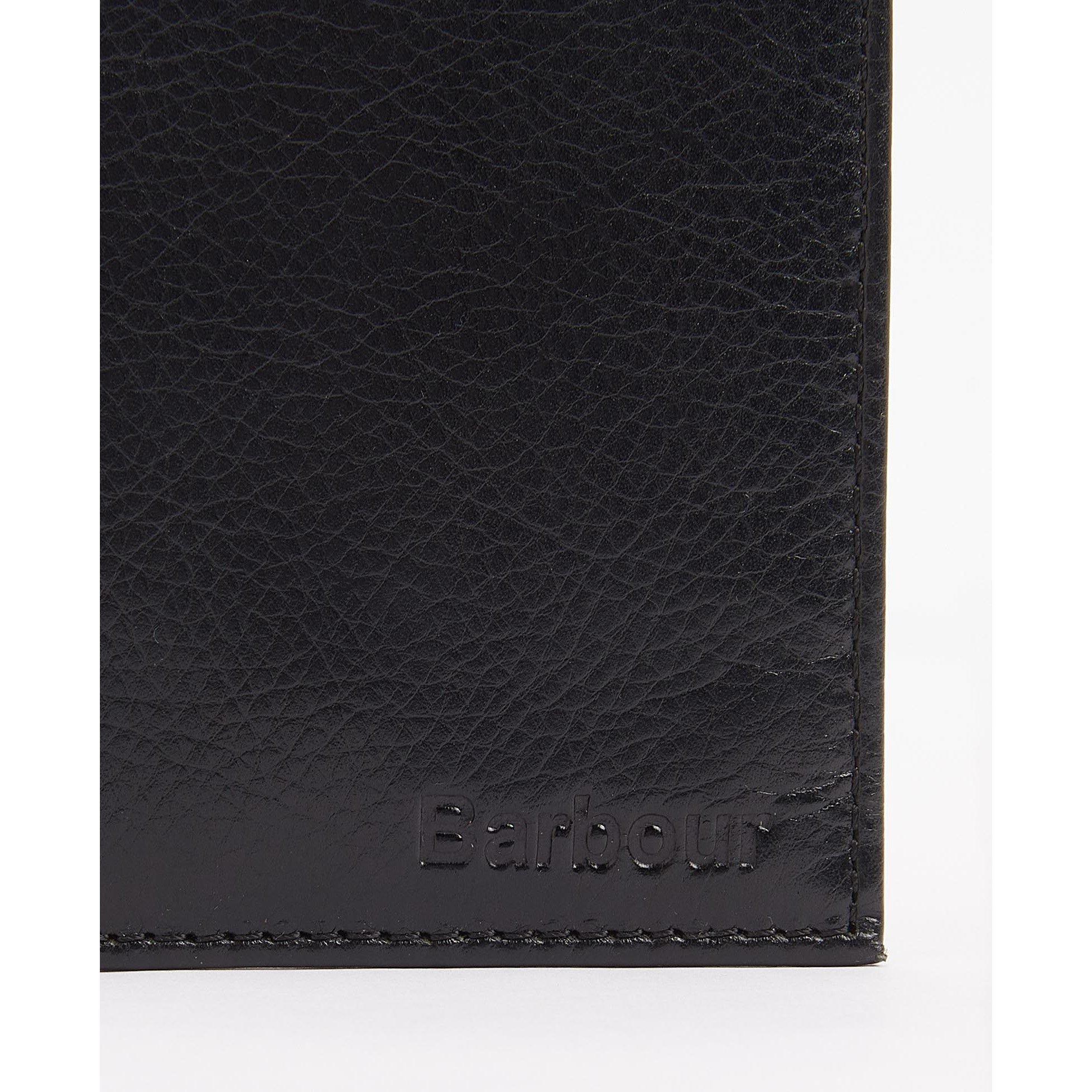 Black / Classic - Barbour - Mens Colwell Billfold Wallet - 2