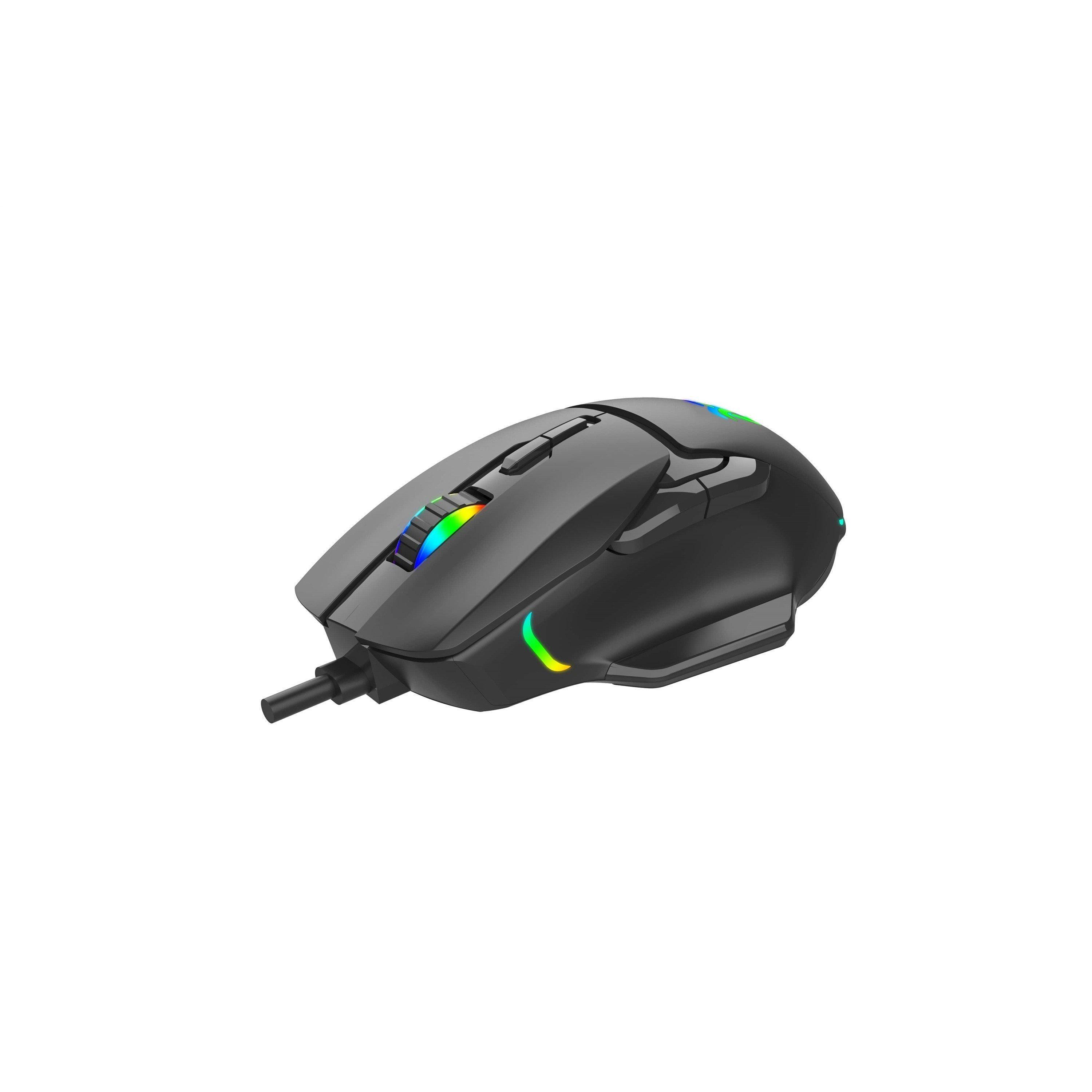 Preto - GAME - MX-W3 Wireless RGB Mouse - 2
