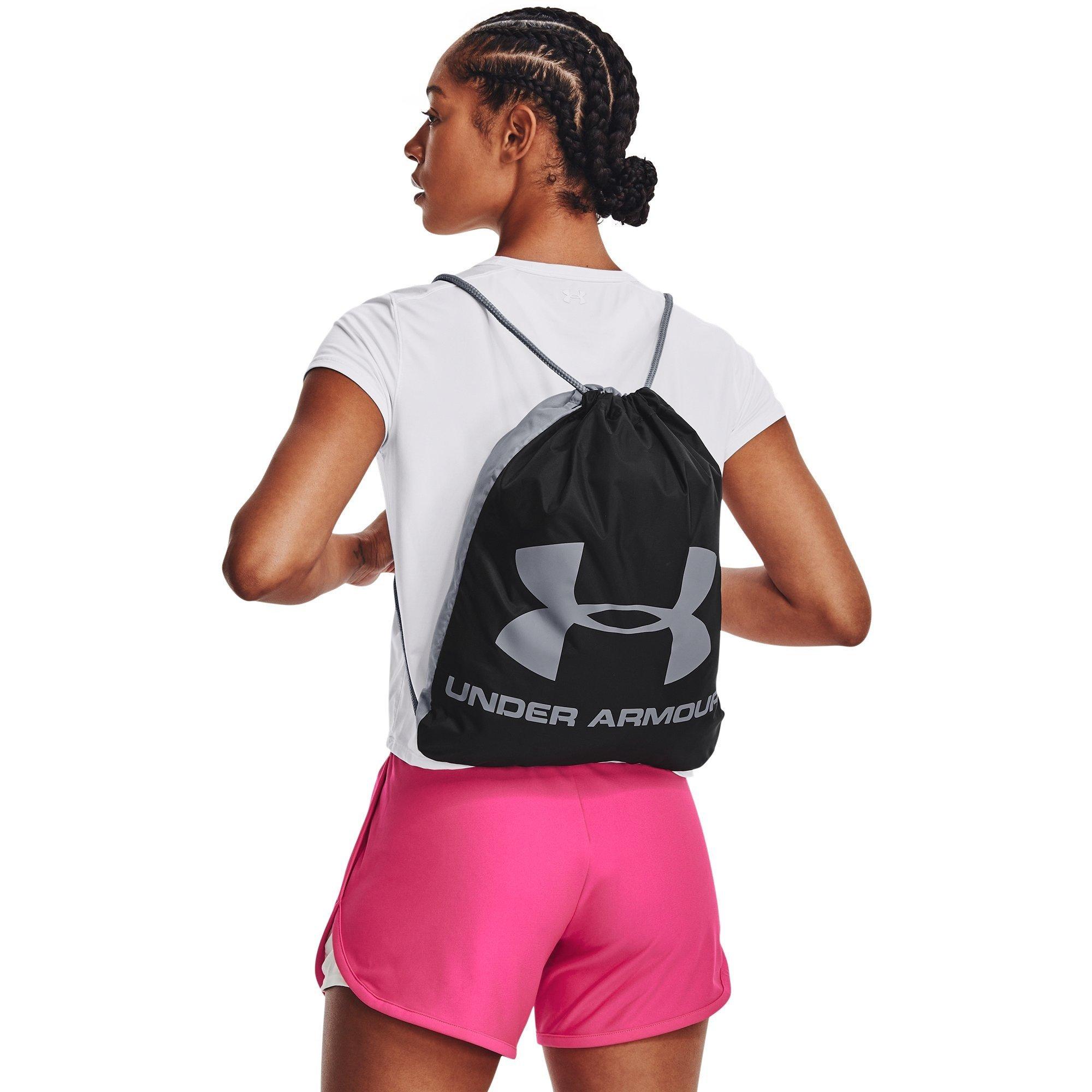Black / Gray - Under Armour - Under Ozsee Gym Bag - 6