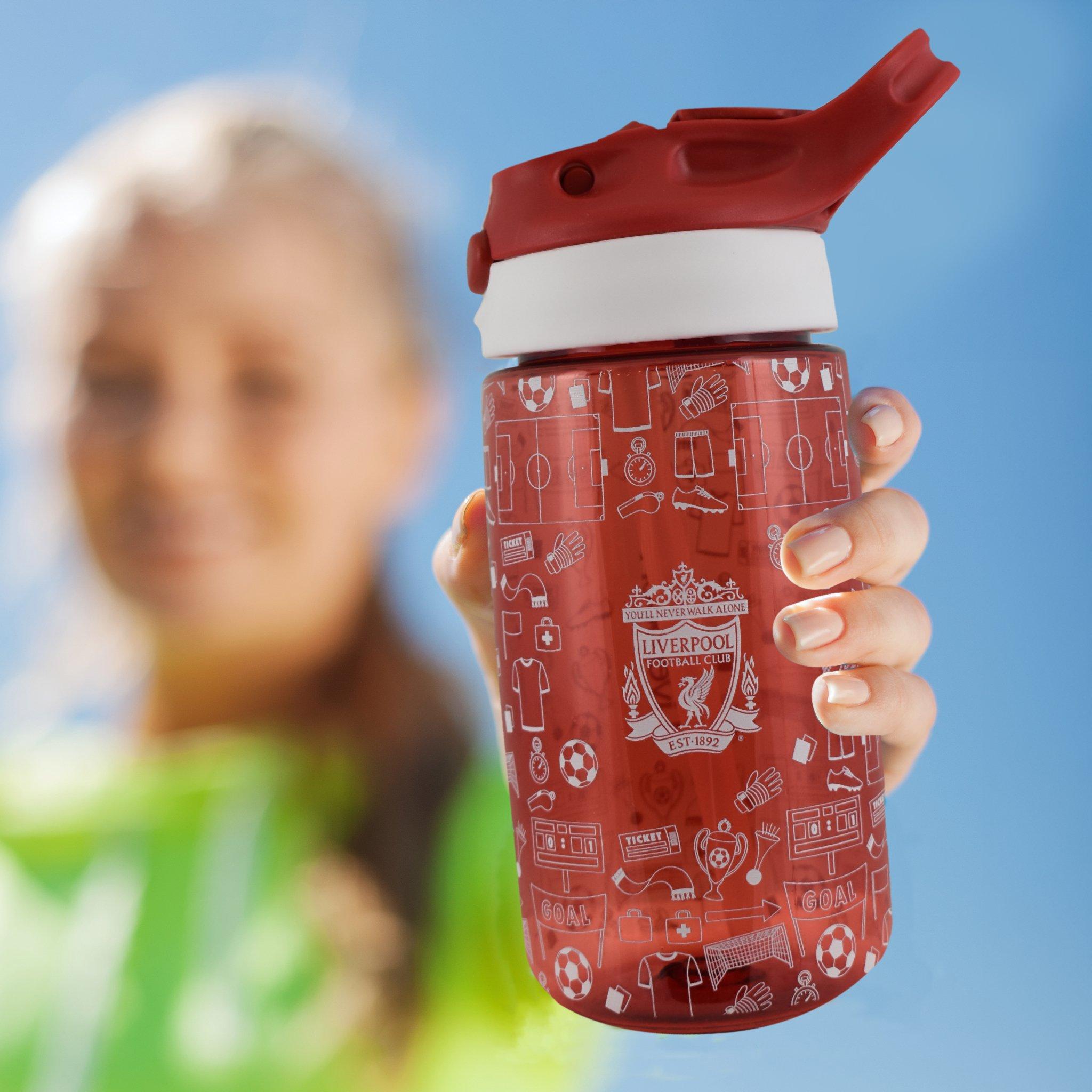 Liverpool - Team - Kids' 480ml Plastic Football Water Bottle - 7